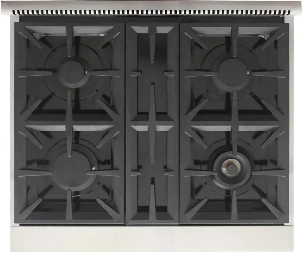 Kucht 30" Freestanding Professional Gas Range Liquid Propane KFX3000X/LP-S by Farmhouse Kitchen and Bath