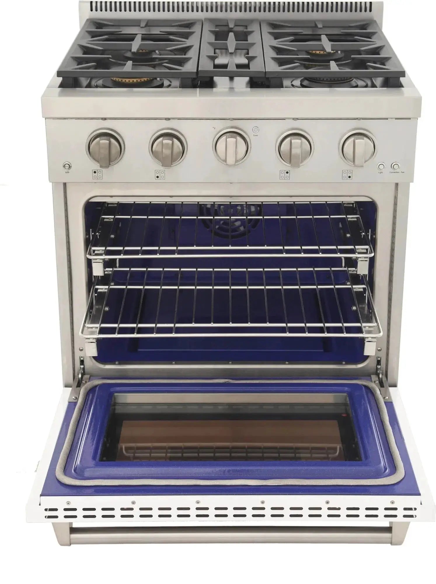 Kucht 30" Freestanding Professional Gas Range KFX3000X-W by Farmhouse Kitchen and Bath