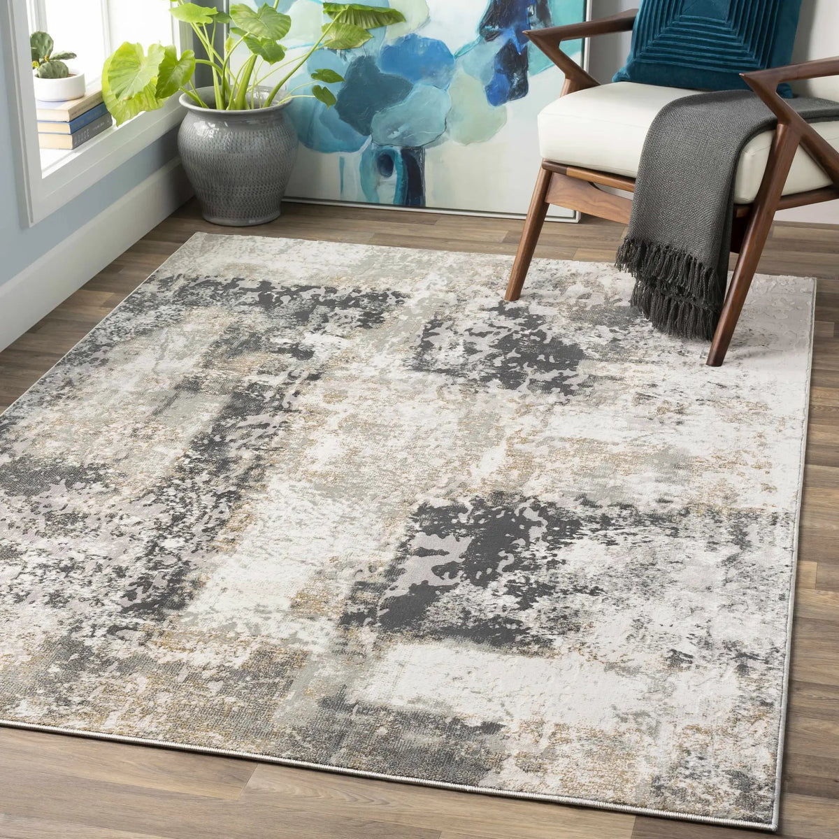 Kiana Area Rug - Clearance, installed in a room