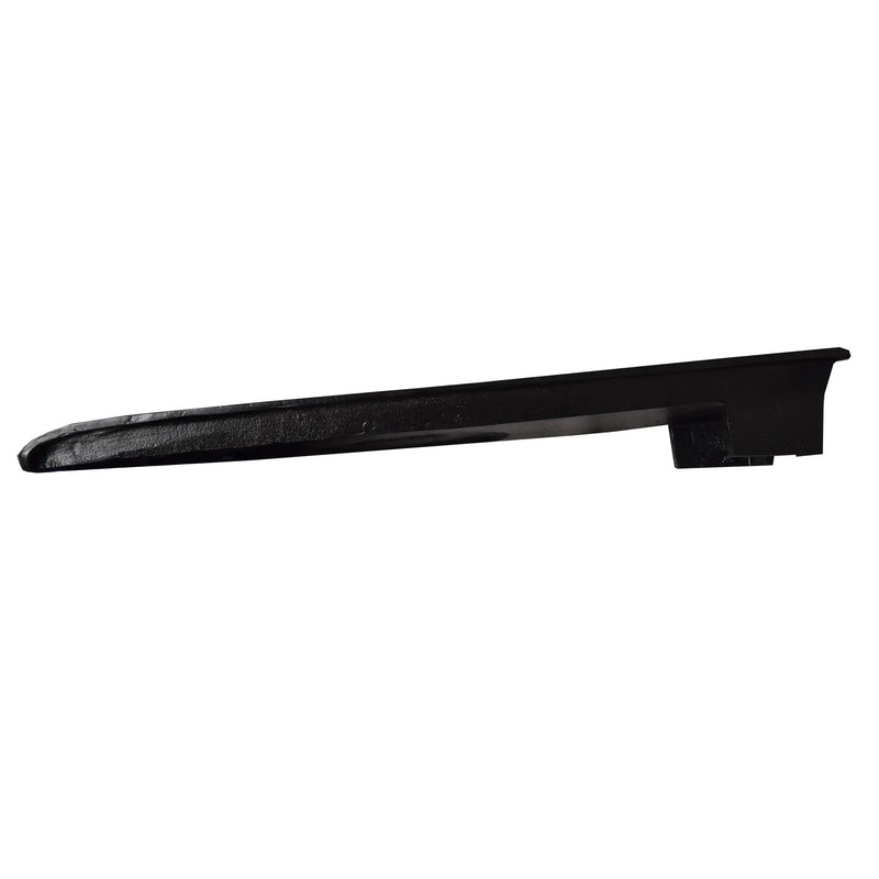 Black American Flag 24-in Cast Aluminum Downspout Gutter Splash Block by Sharicks