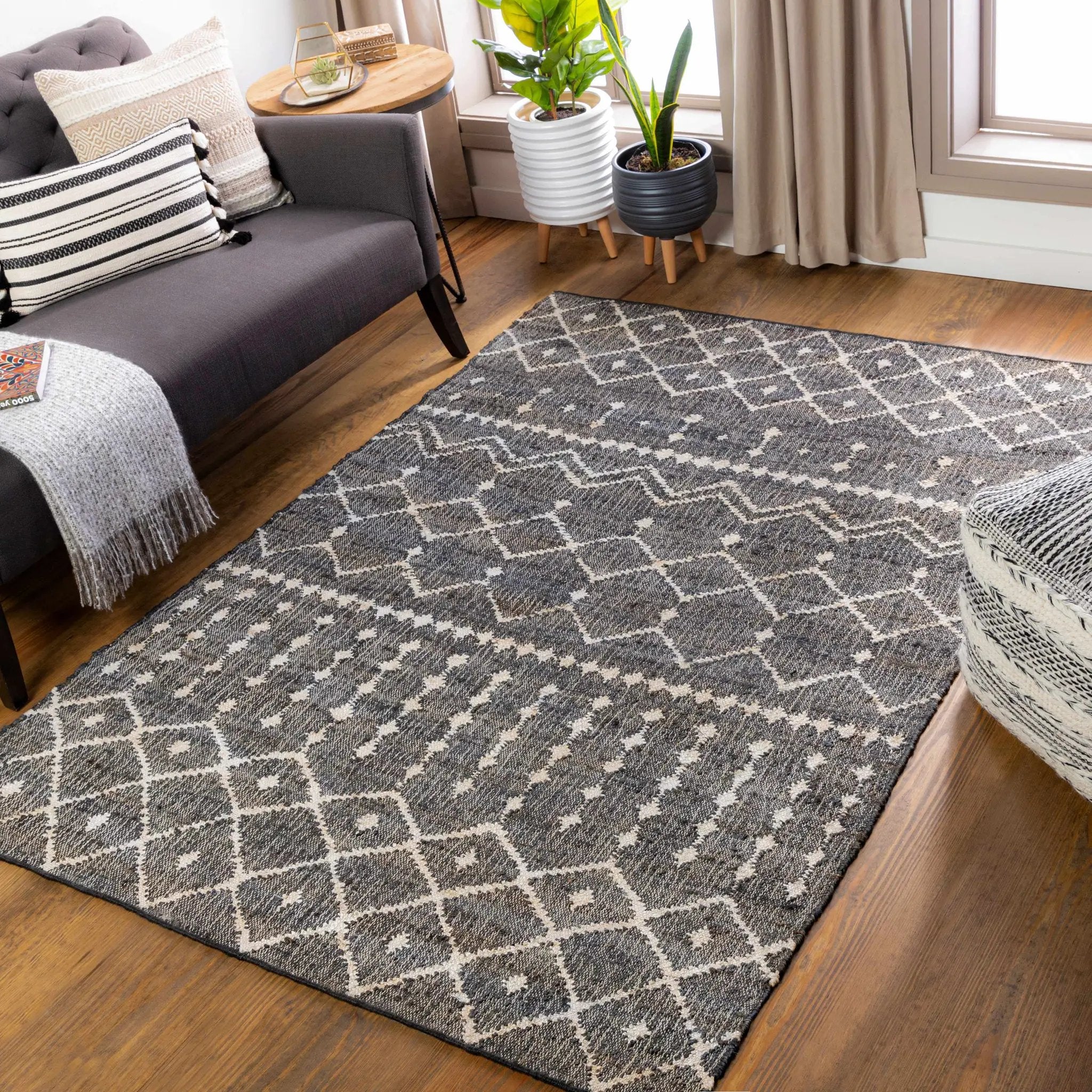 Kirton Jute Rug - Clearance by Boutique Rugs