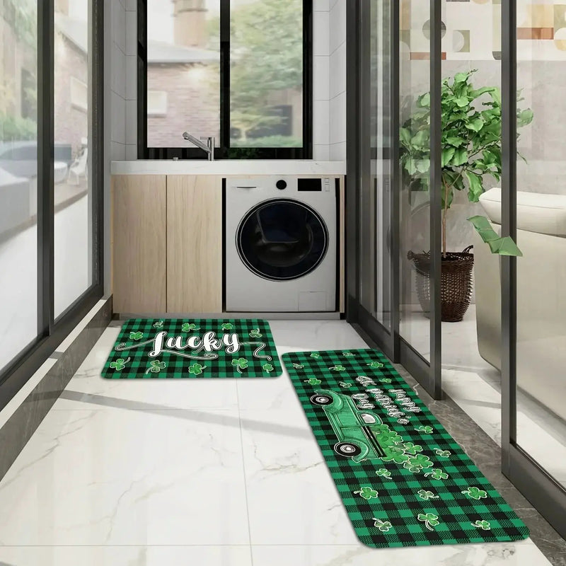 Kitchen Mat - Non-Slip Polyester 2-Pack by House Of Avana
