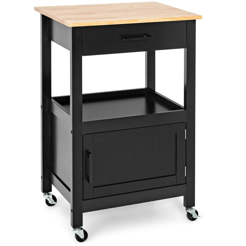 Kitchen Island with Storage Drawer and 3 Hooks by DirectDeals