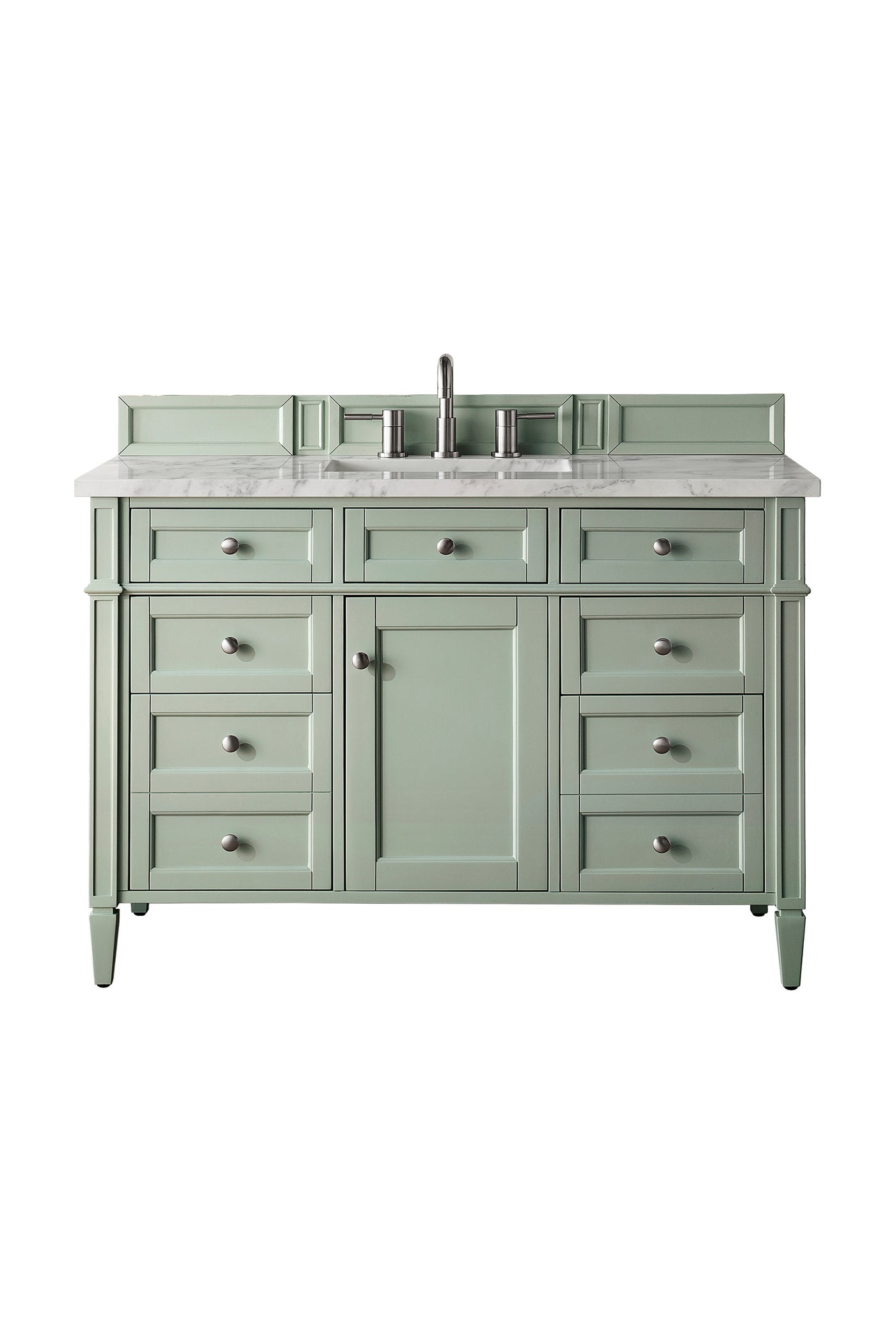 James Martin Brittany 48" Single Bathroom Vanity, Sage Green, view 38