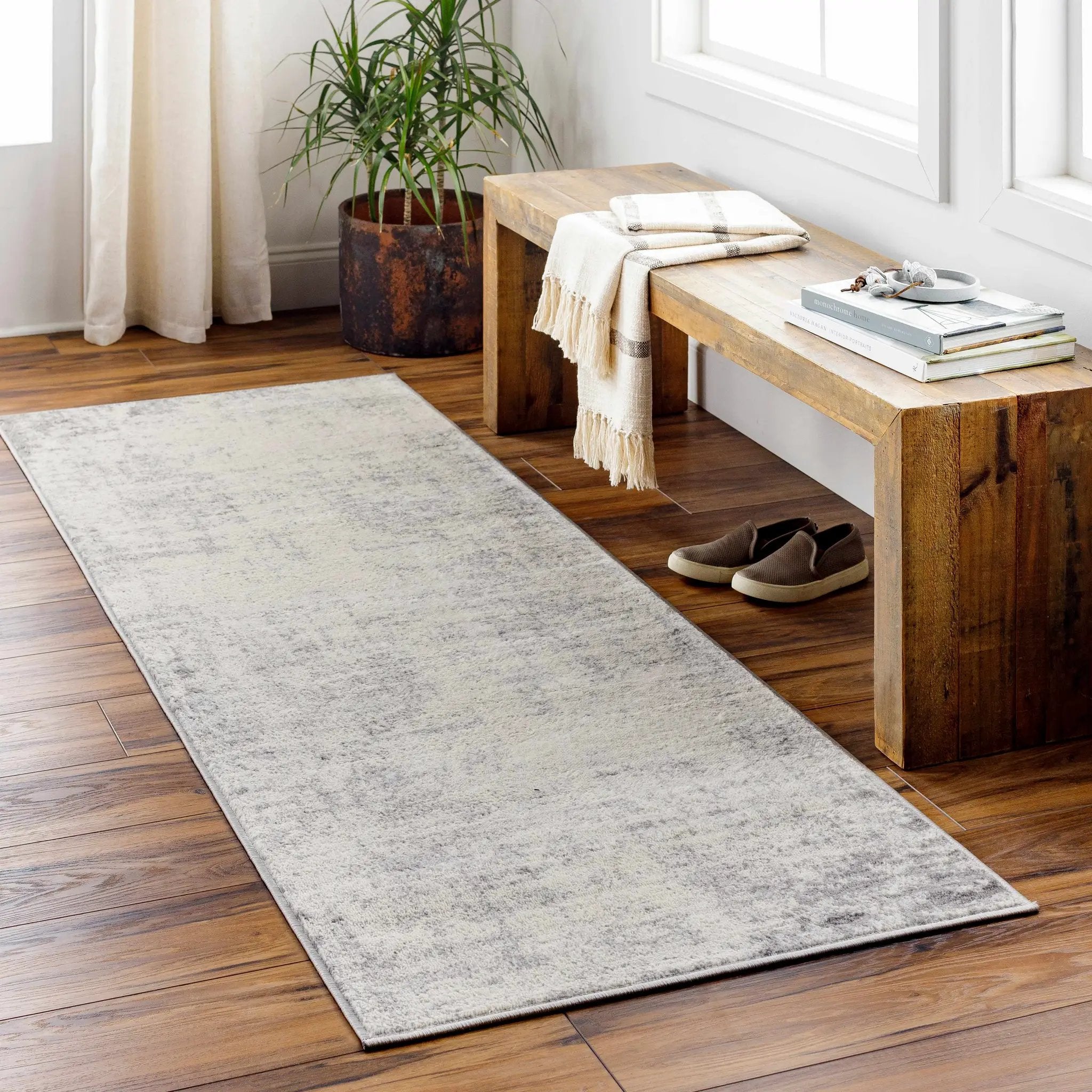 Kalanganan Abstract Gray Rug - Clearance by Boutique Rugs