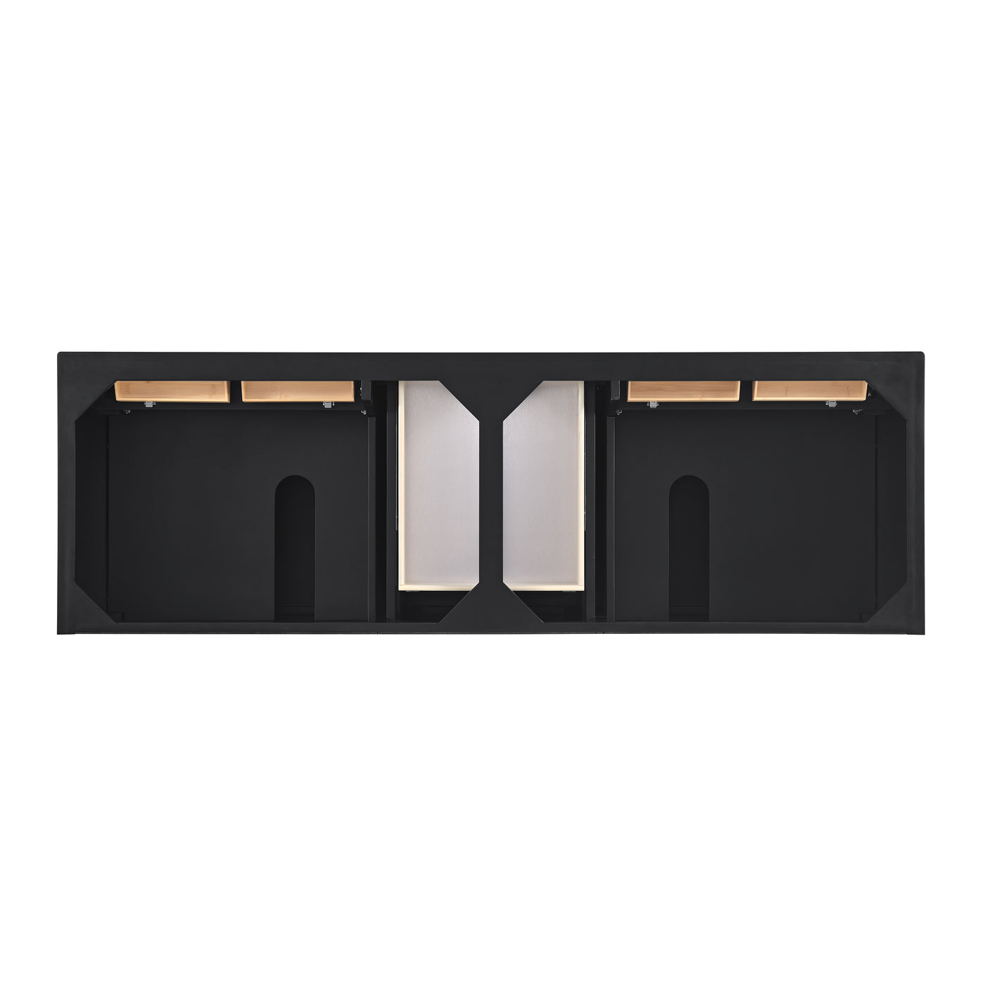 James Martin Lorelai 72" Double Bathroom Vanity, Black Onyx, view 26