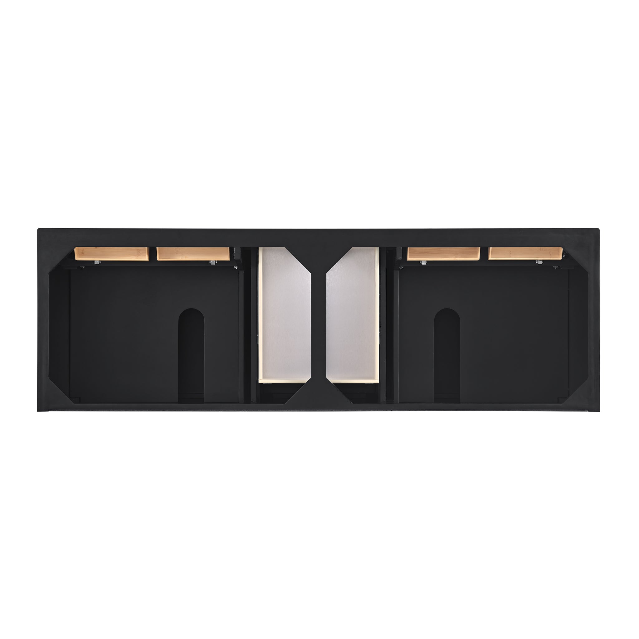 James Martin Lorelai 72" Double Bathroom Vanity, Black Onyx, view 26