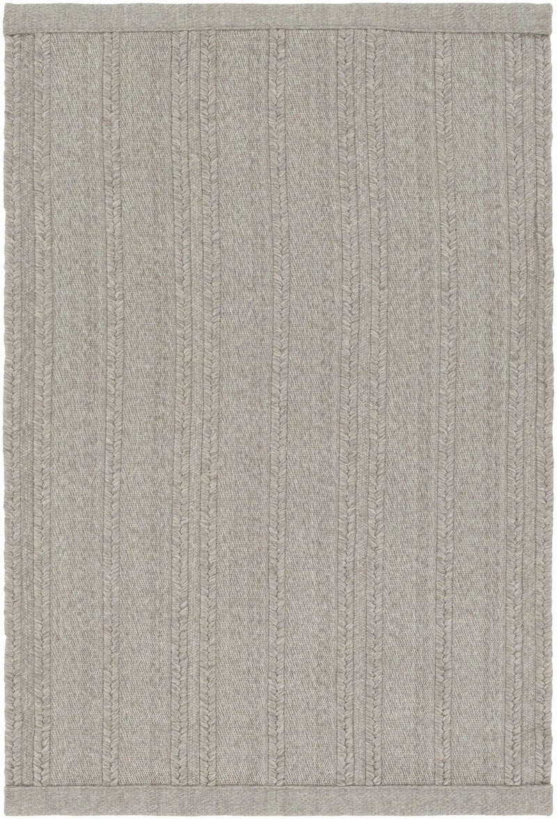 Kempston Gray Hand Woven Outdoor Rug - Clearance by Boutique Rugs