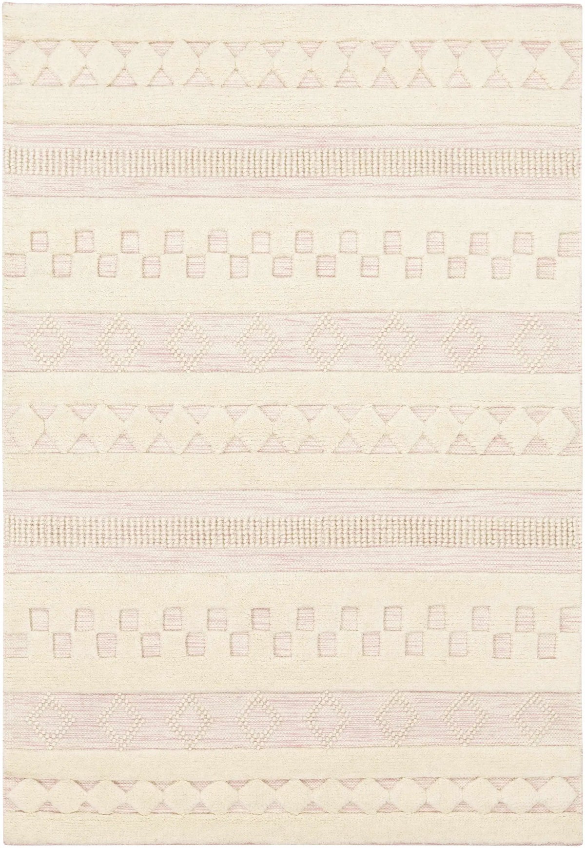 Knapp Pink Wool Rug - Clearance, photo 7 of 9