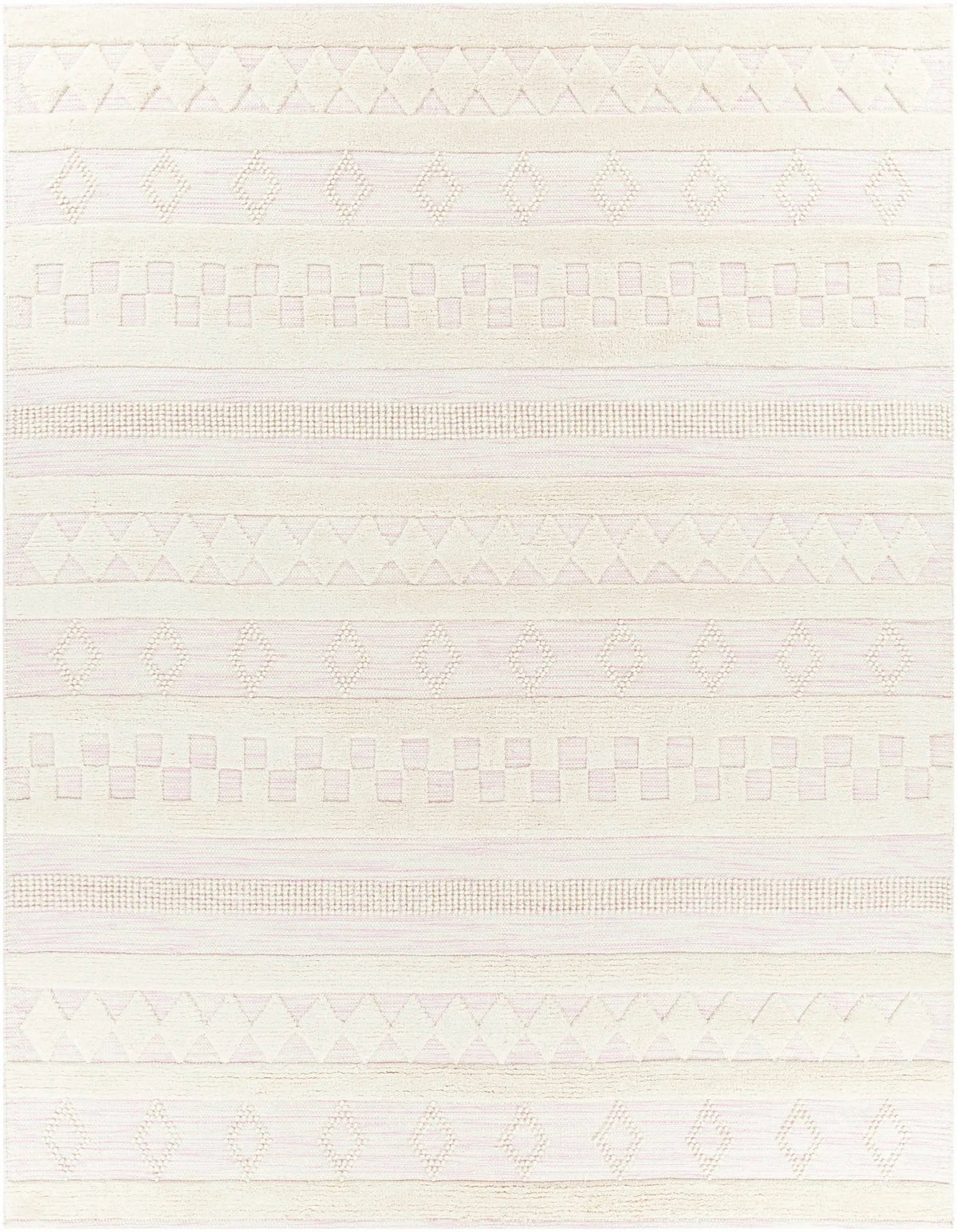 Knapp Pink Wool Rug - Clearance