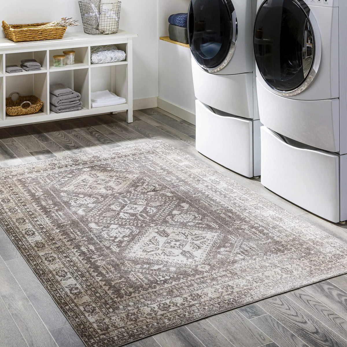 Kingscourt Washable Area Rug - Clearance, installed in a room 2