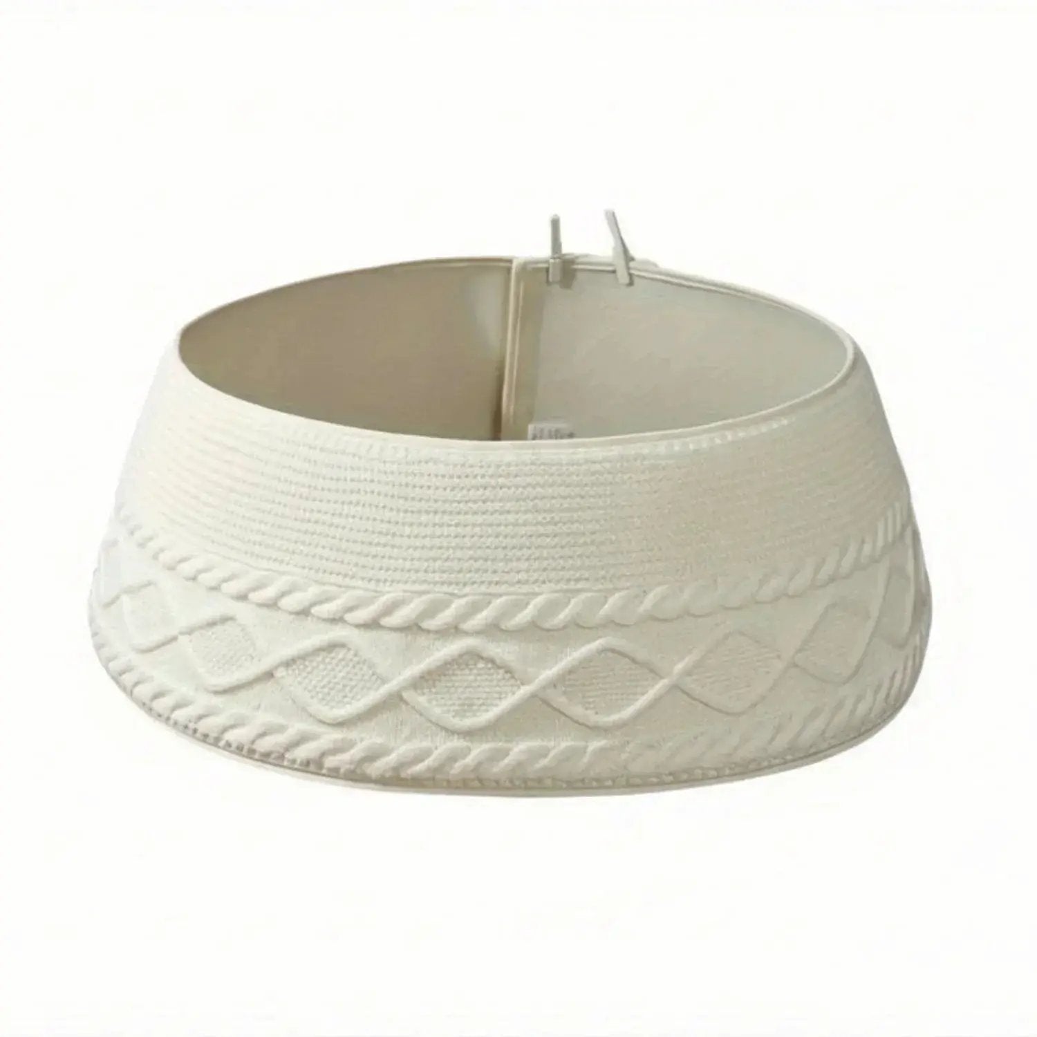 Knitted Christmas Tree Collar with Festive Holiday Design by House Of Avana