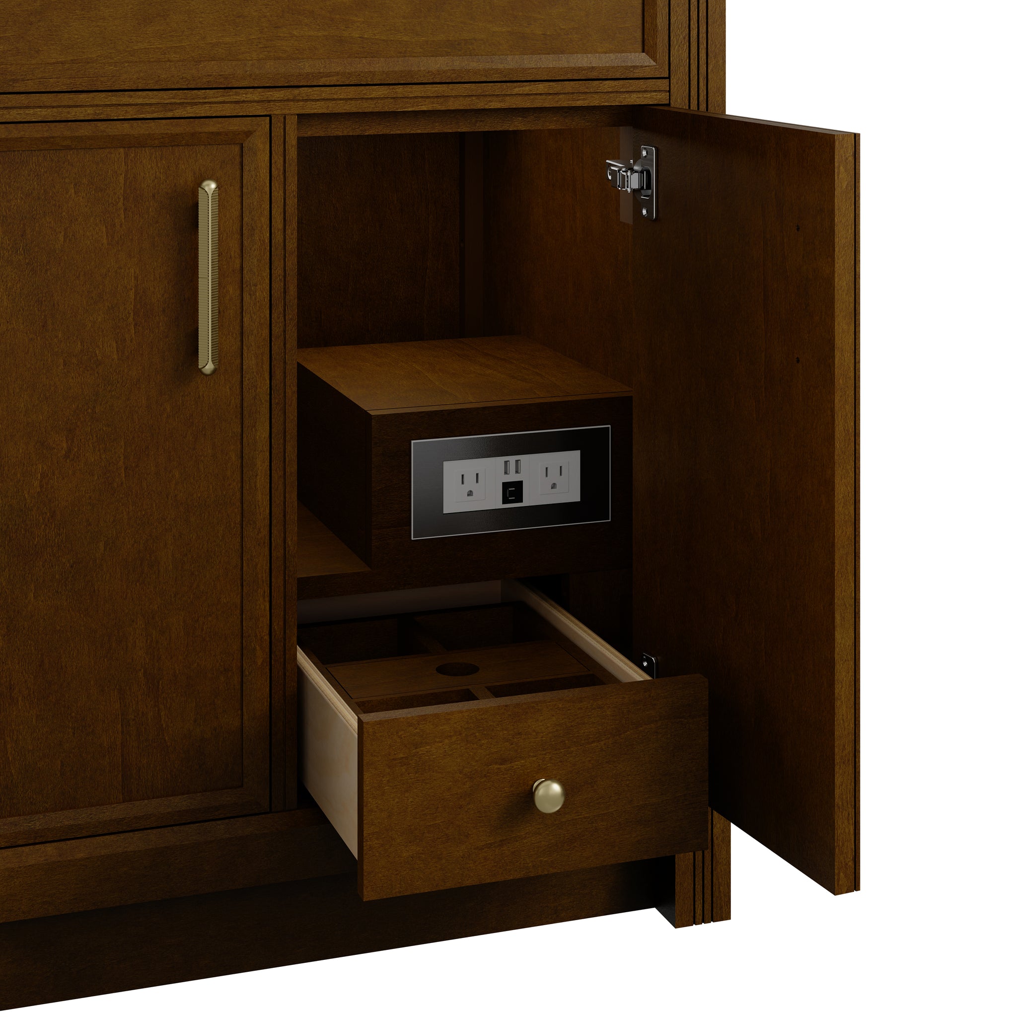 James Martin Bellshire 84" Single Bathroom Vanity, Honey Oak, view 10