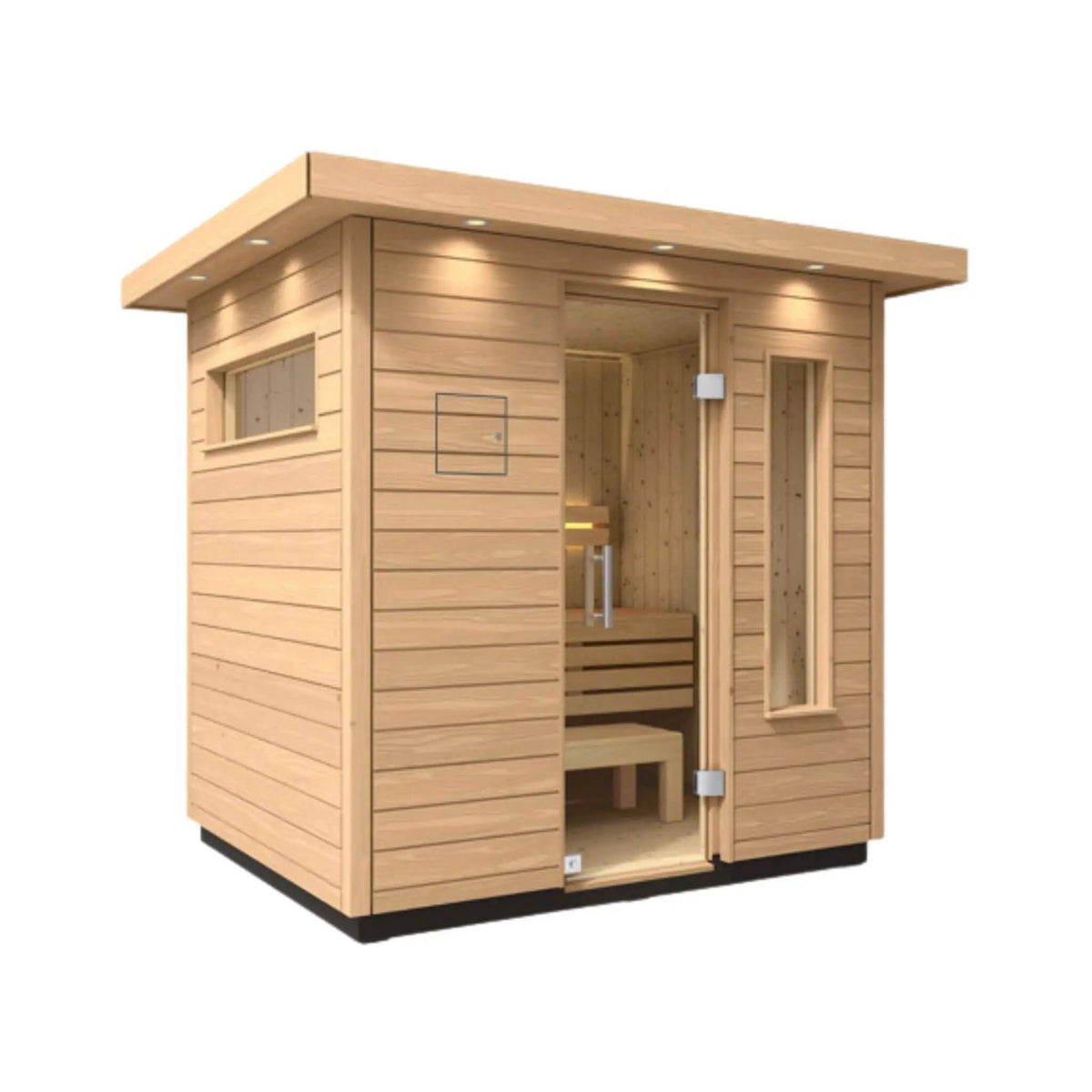 Kohler C2 Outdoor Douglas Fir Scandinavian Spruce Sauna Kit (SAK25973) by SAKSBY WHOLESALE