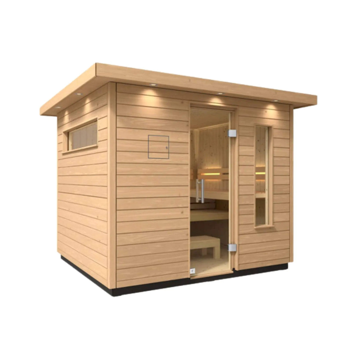 Kohler C2 Outdoor Douglas Fir Scandinavian Spruce Sauna Kit (SAK25973) by SAKSBY WHOLESALE