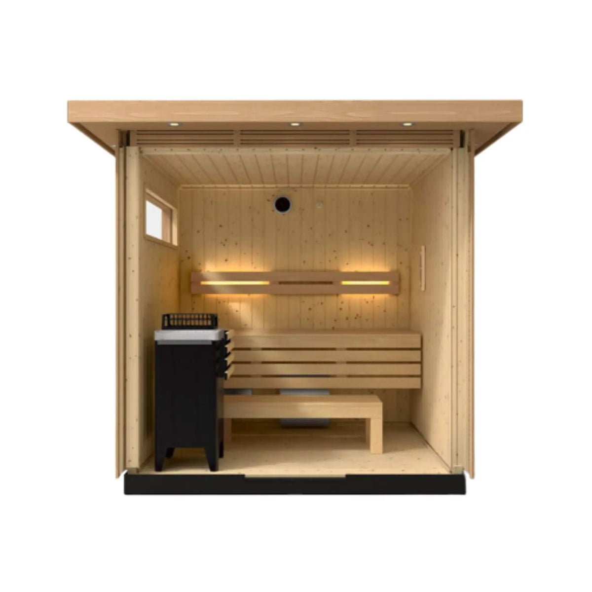 Kohler C2 Outdoor Douglas Fir Scandinavian Spruce Sauna Kit (SAK25973) by SAKSBY WHOLESALE