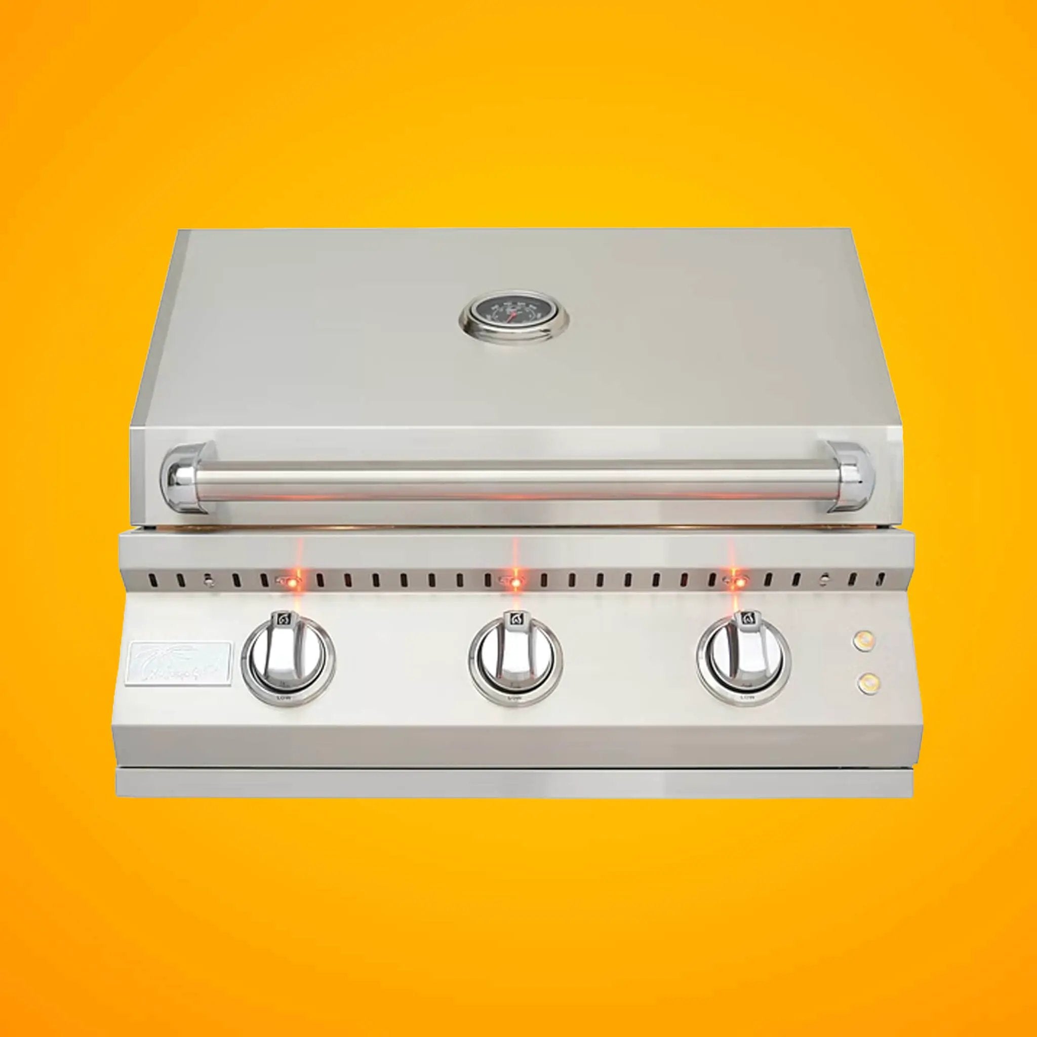 KoKoMo 26-Inch Premium 45K BTU Elite 3-Burner Built-In Gas Grill [KO-ELITE-3BG] (SAK82946) by SAKSBY WHOLESALE