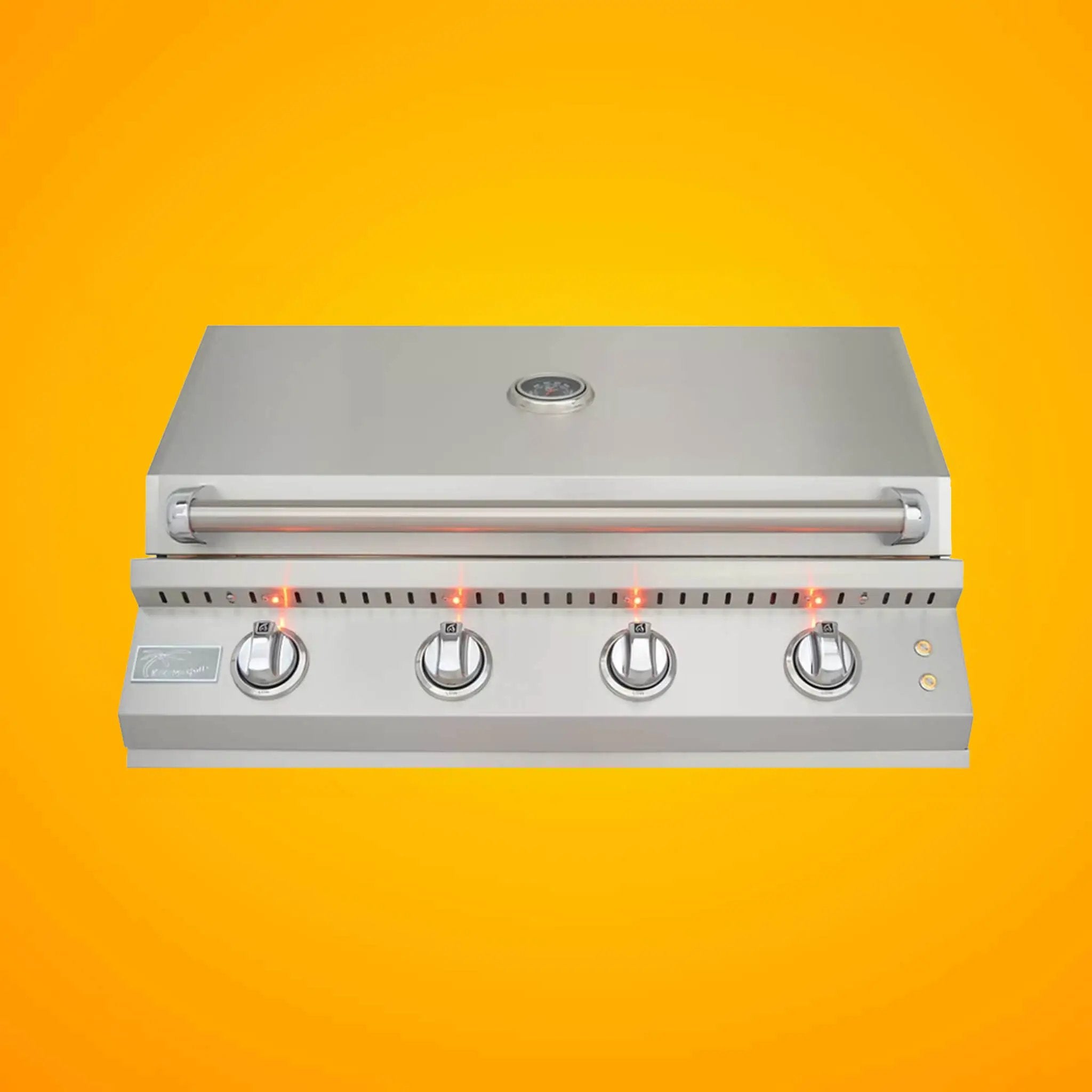 KoKoMo 32-Inch Premium 45K BTU Elite 4-Burner Built-In Gas Grill [KO-ELITE-4BG] (SAK94057) by SAKSBY WHOLESALE