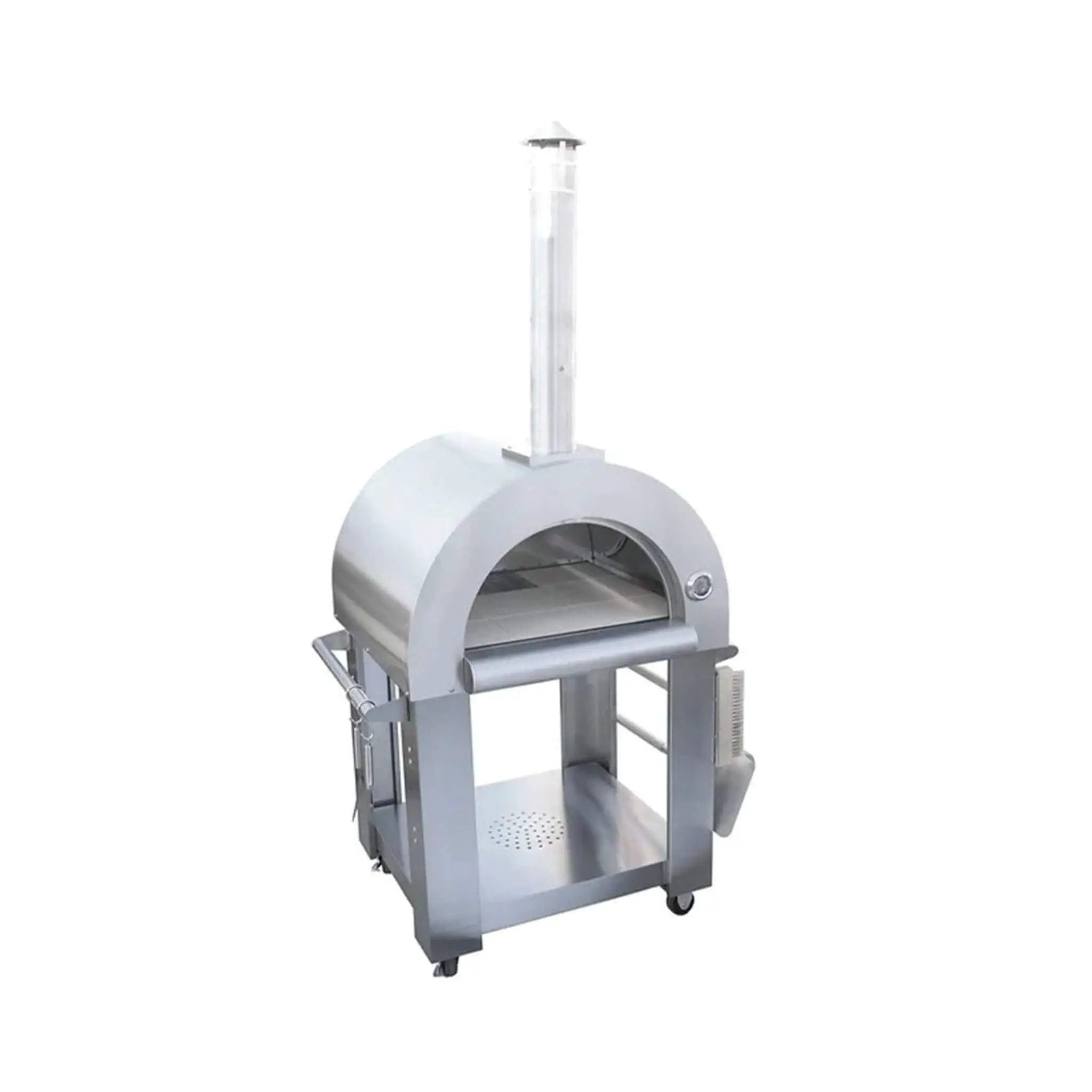 KoKoMo Grills Premium 32-Inch Stainless Steel Wood Fired Pizza Oven [KO-PIZZAOVEN] (SAK92618) by SAKSBY WHOLESALE