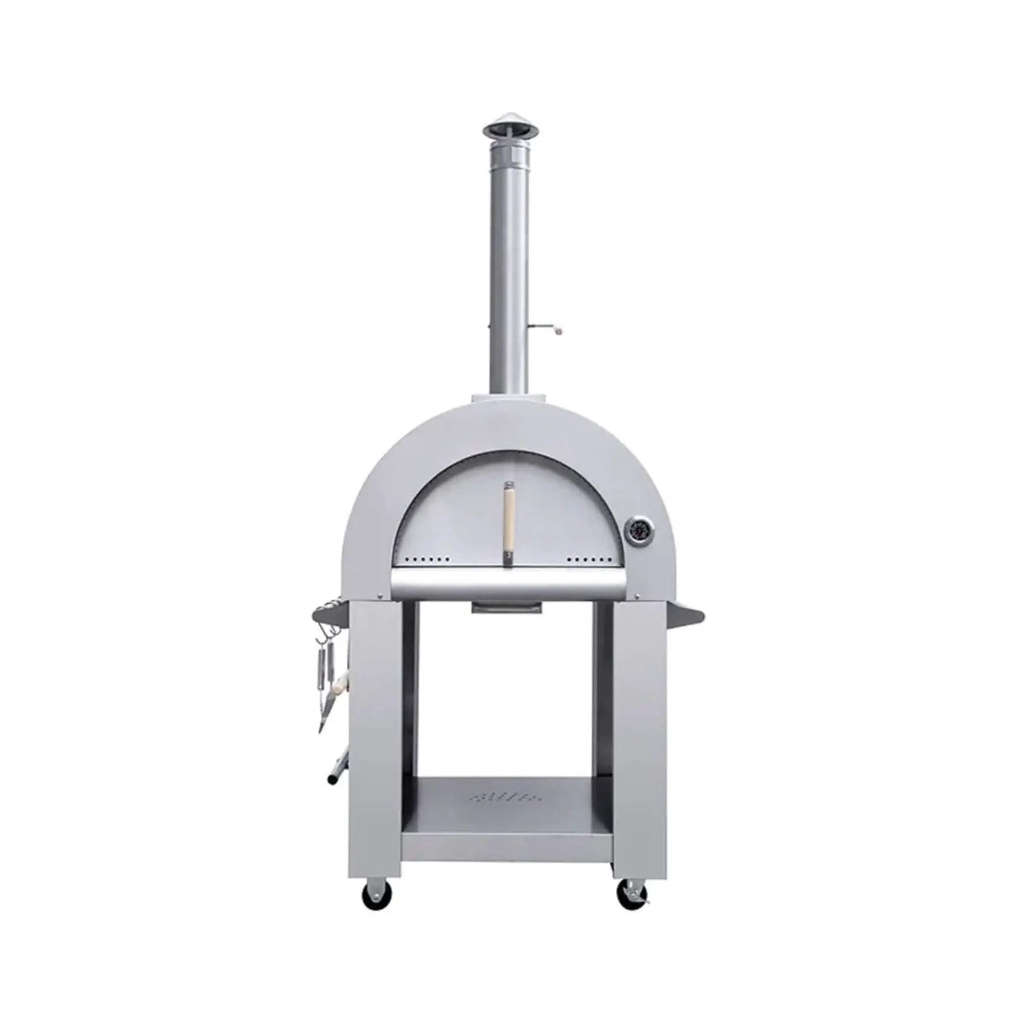 KoKoMo Grills Premium 32-Inch Stainless Steel Wood Fired Pizza Oven [KO-PIZZAOVEN] (SAK92618) by SAKSBY WHOLESALE