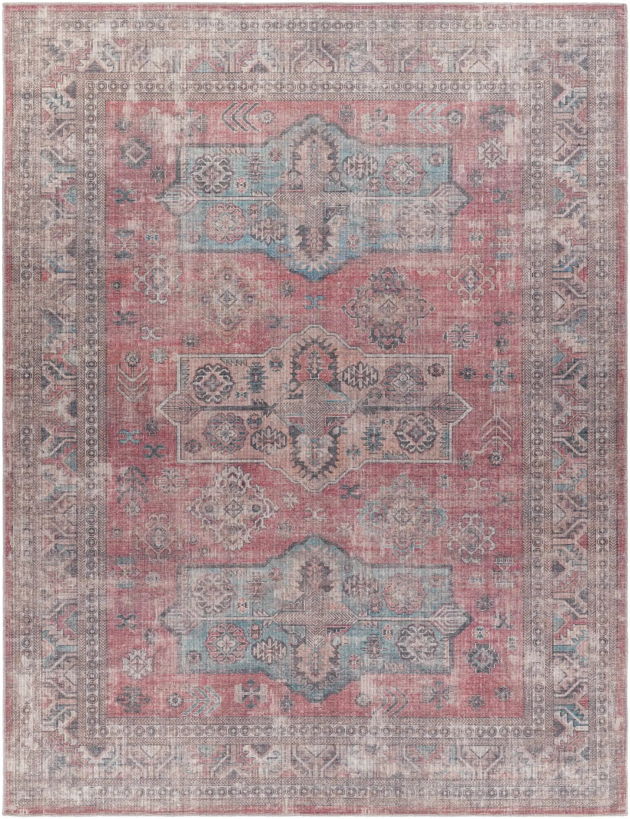Konak Washable Area Rug - Clearance by Boutique Rugs
