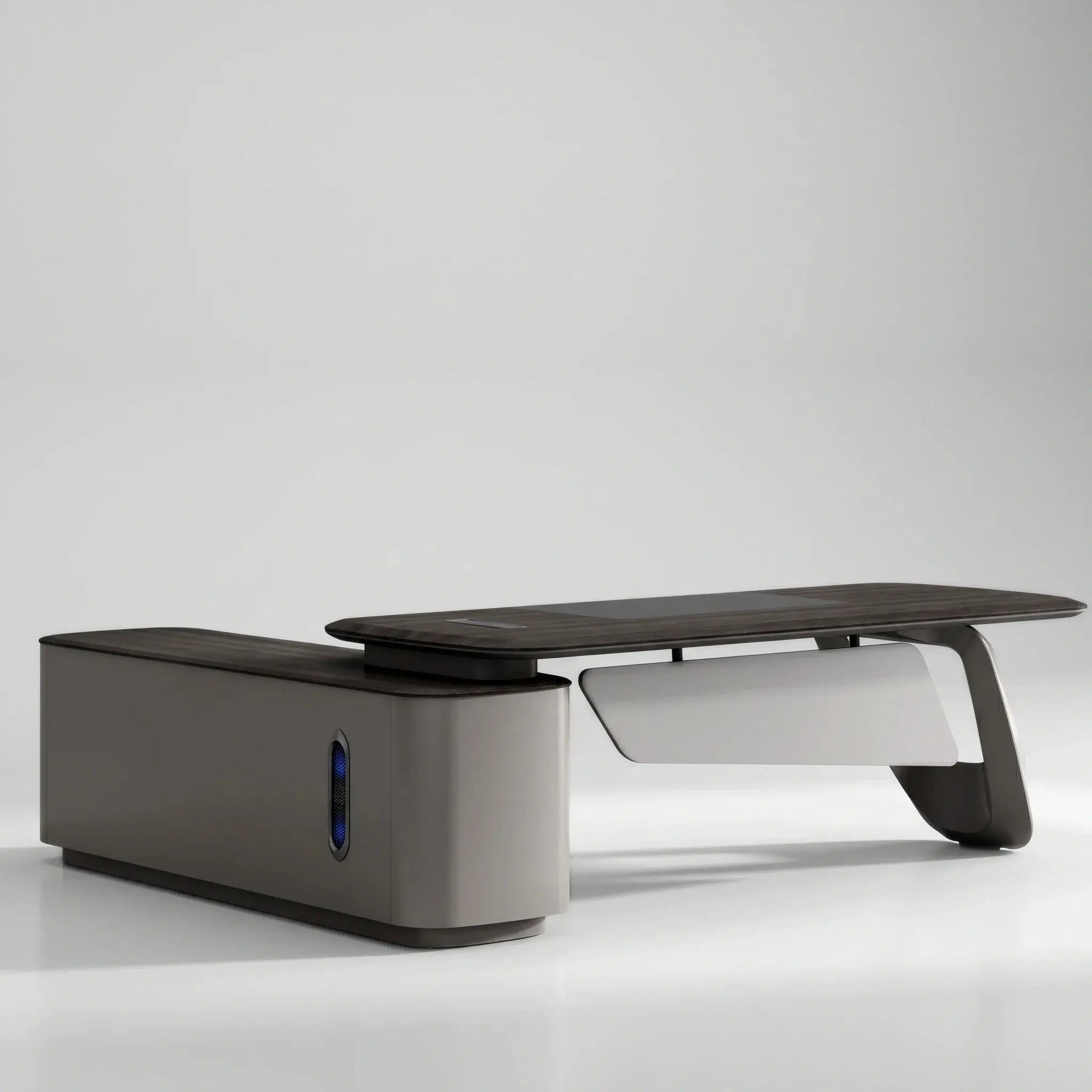 Veris · Modern L-Shaped Executive Desk by Arc Grove