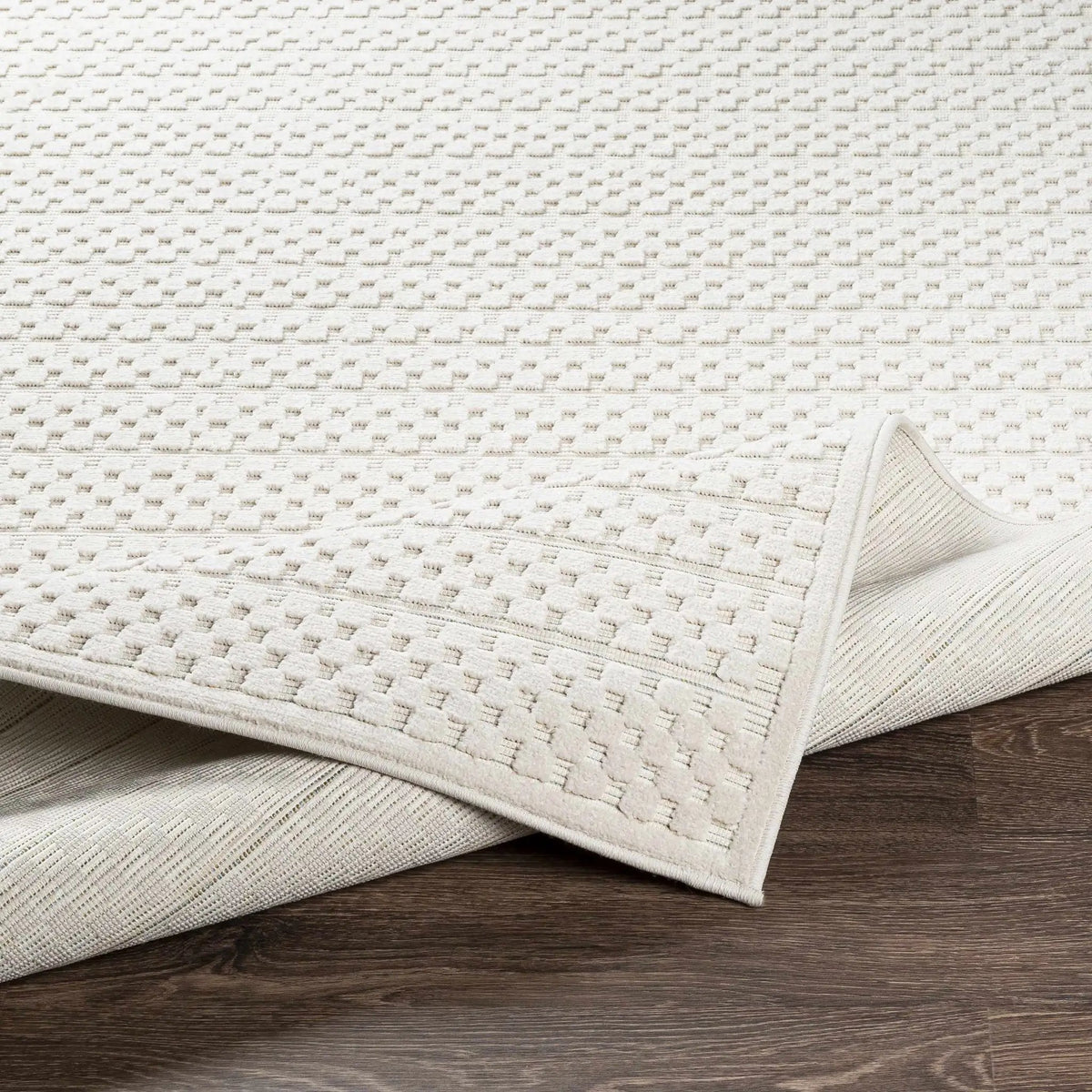 Kirkburton Beige Outdoor Rug, photo 5 of 7
