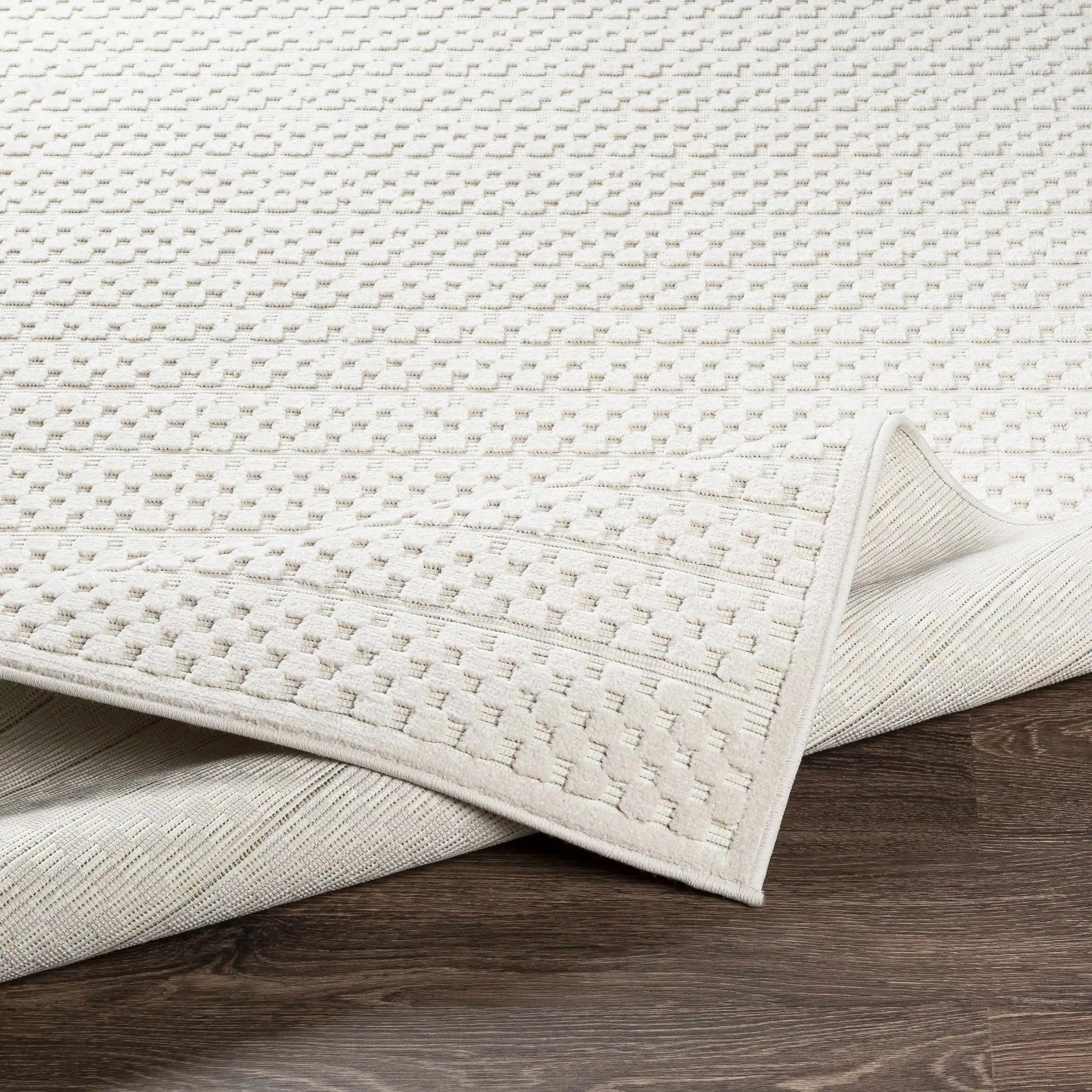 Kirkburton Beige Outdoor Rug by Boutique Rugs