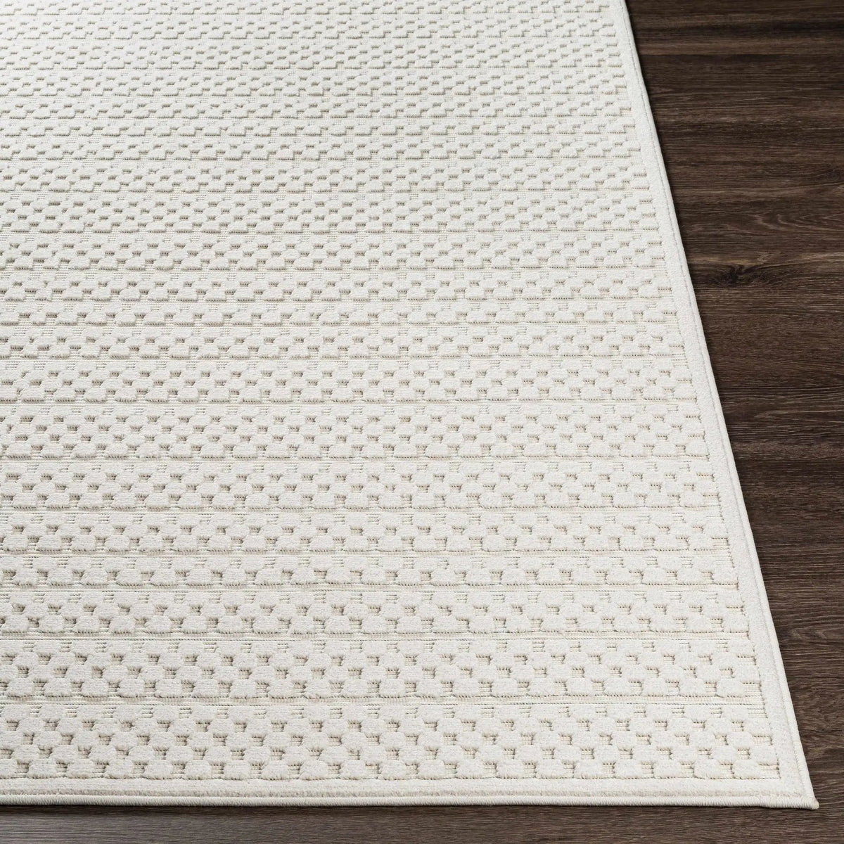 Kirkburton Beige Outdoor Rug, photo 4 of 7