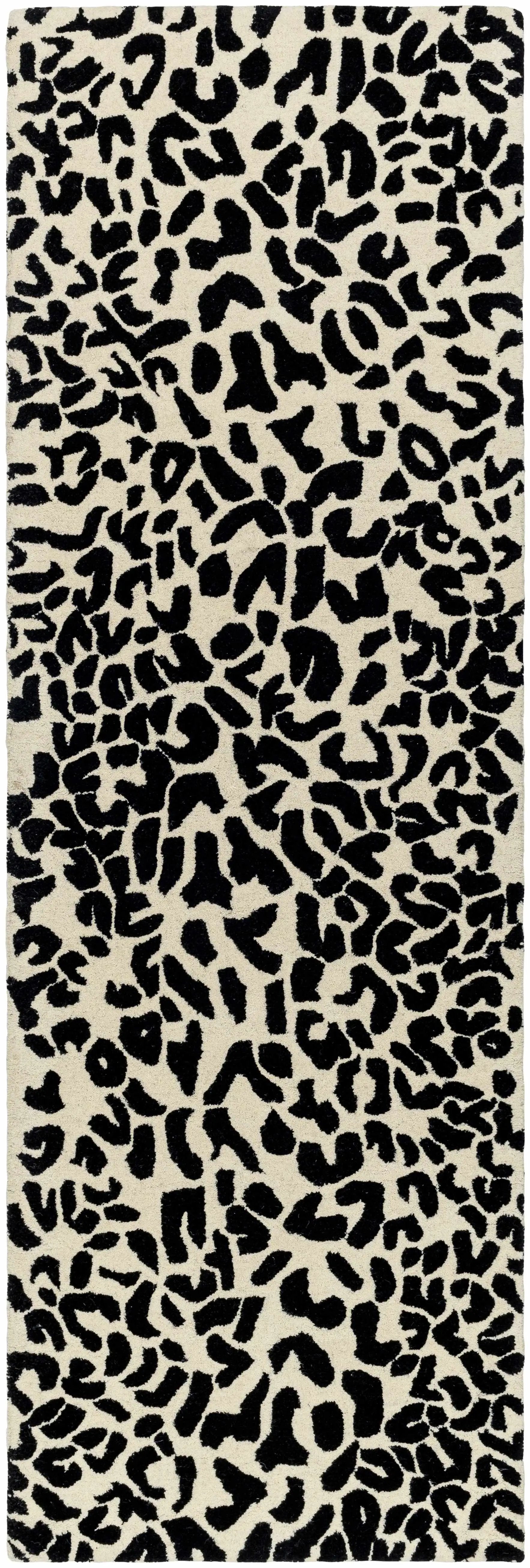 Kass Leopard Print Area Rug - Clearance by Boutique Rugs