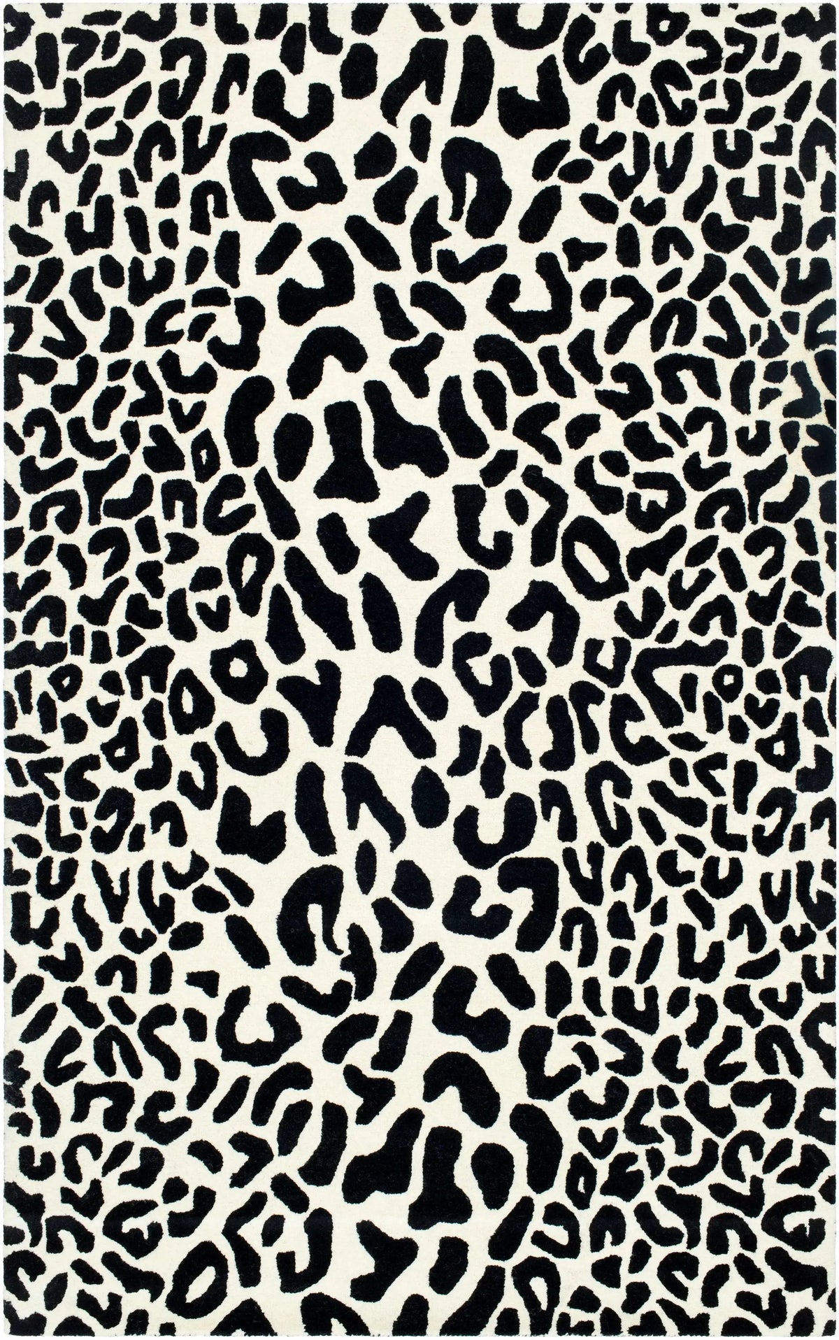 Kass Leopard Print Area Rug - Clearance