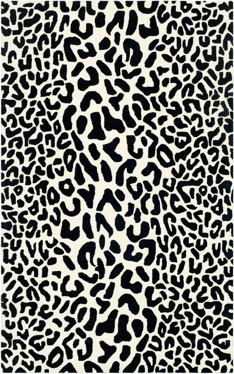 Kass Leopard Print Area Rug - Clearance by Boutique Rugs