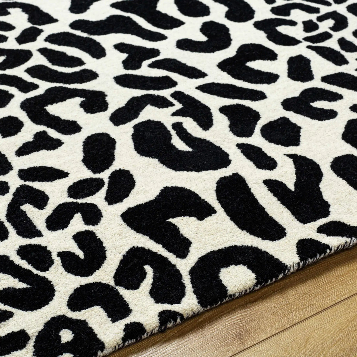 Kass Leopard Print Area Rug - Clearance, detail 3