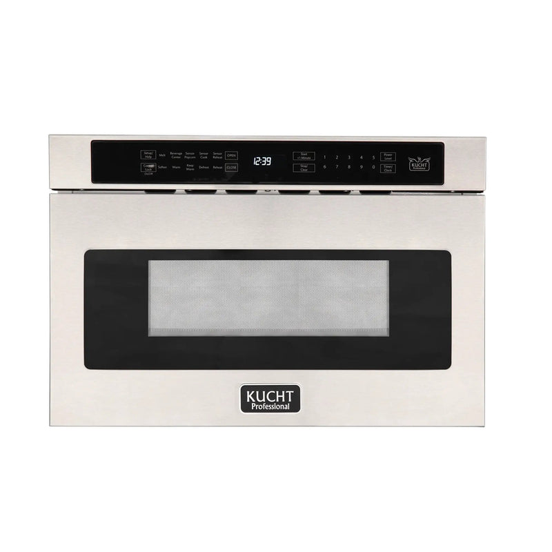Kucht 24" Microwave Drawer, KMD24S by Farmhouse Kitchen and Bath