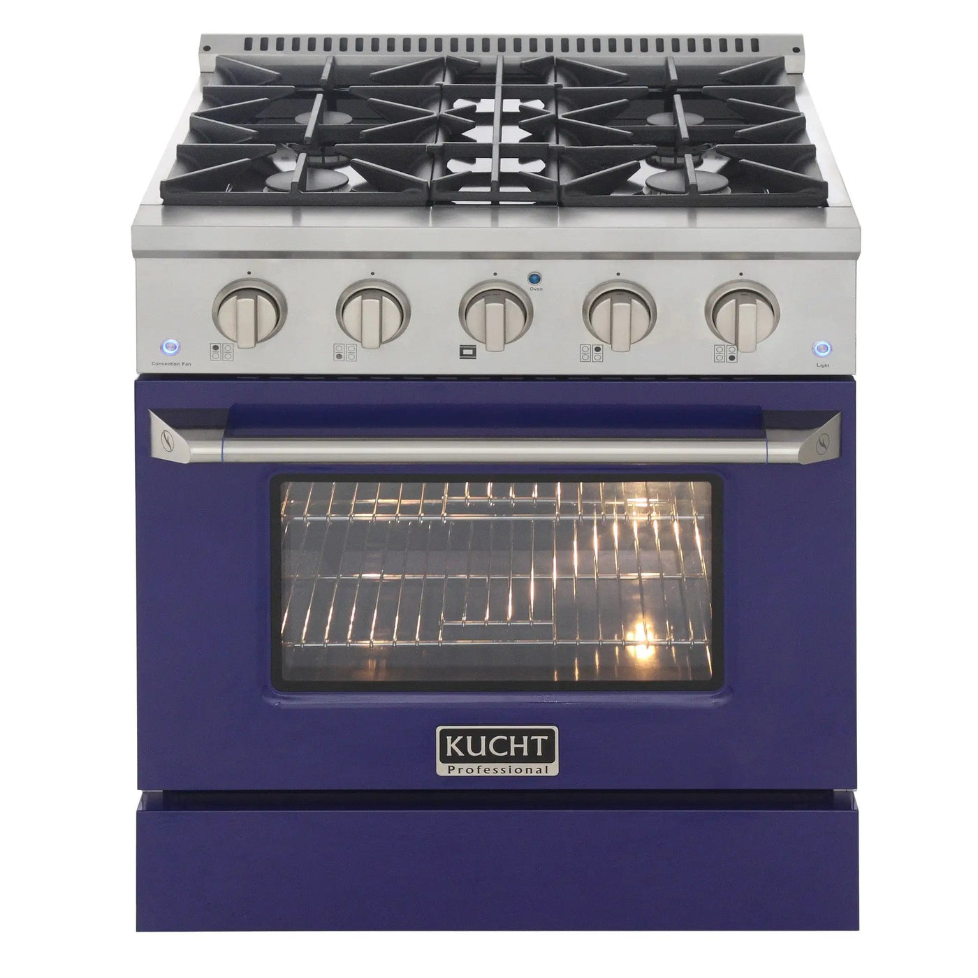 Kucht 30” Pro-Style Kitchen Dual Fuel Range - KDF302-B by Farmhouse Kitchen and Bath