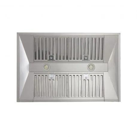 Kucht 30" Professional Stainless Steel, Wall Mounted Hood, KRH3010A by Farmhouse Kitchen and Bath