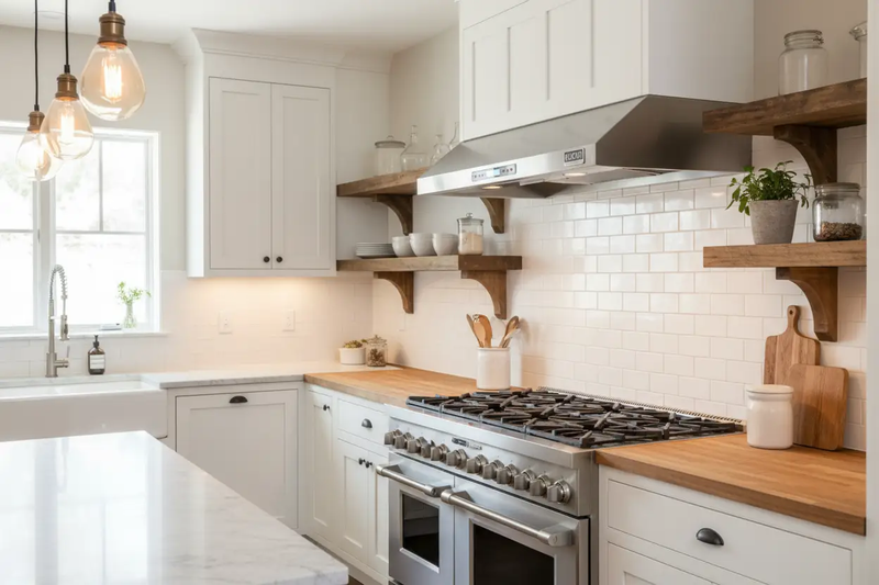 Kucht 30" Wall Mount Range Hood, Stainless Steel, KRH3021A by Farmhouse Kitchen and Bath