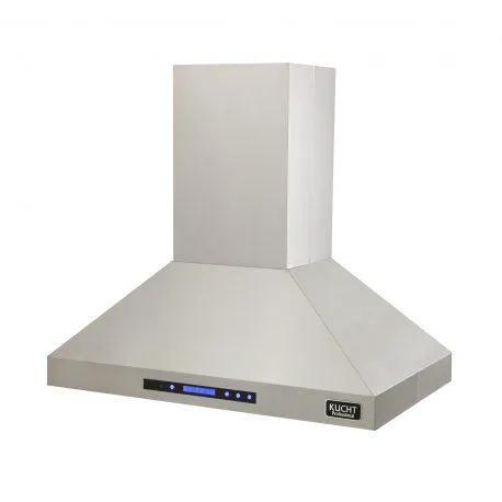 Kucht 36" Professional Stainless Steel, Island Range Hood, KRH3612iS by Farmhouse Kitchen and Bath