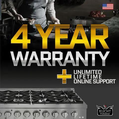 Kucht 36” Professional Stainless Steel, Under Cabinet Hood, KRH3620A by Farmhouse Kitchen and Bath