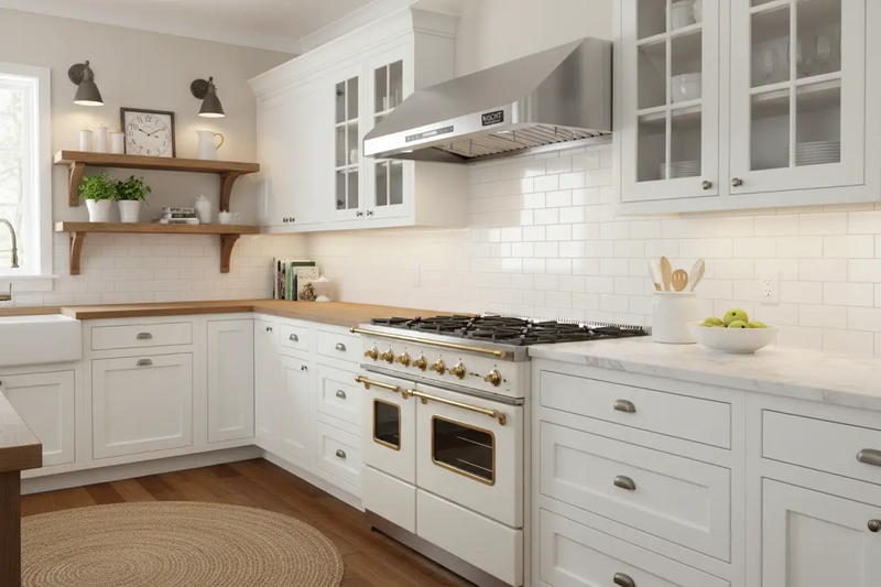 Kucht 36” Stainless Steel, Under Cabinet Hood, KRH361A by Farmhouse Kitchen and Bath
