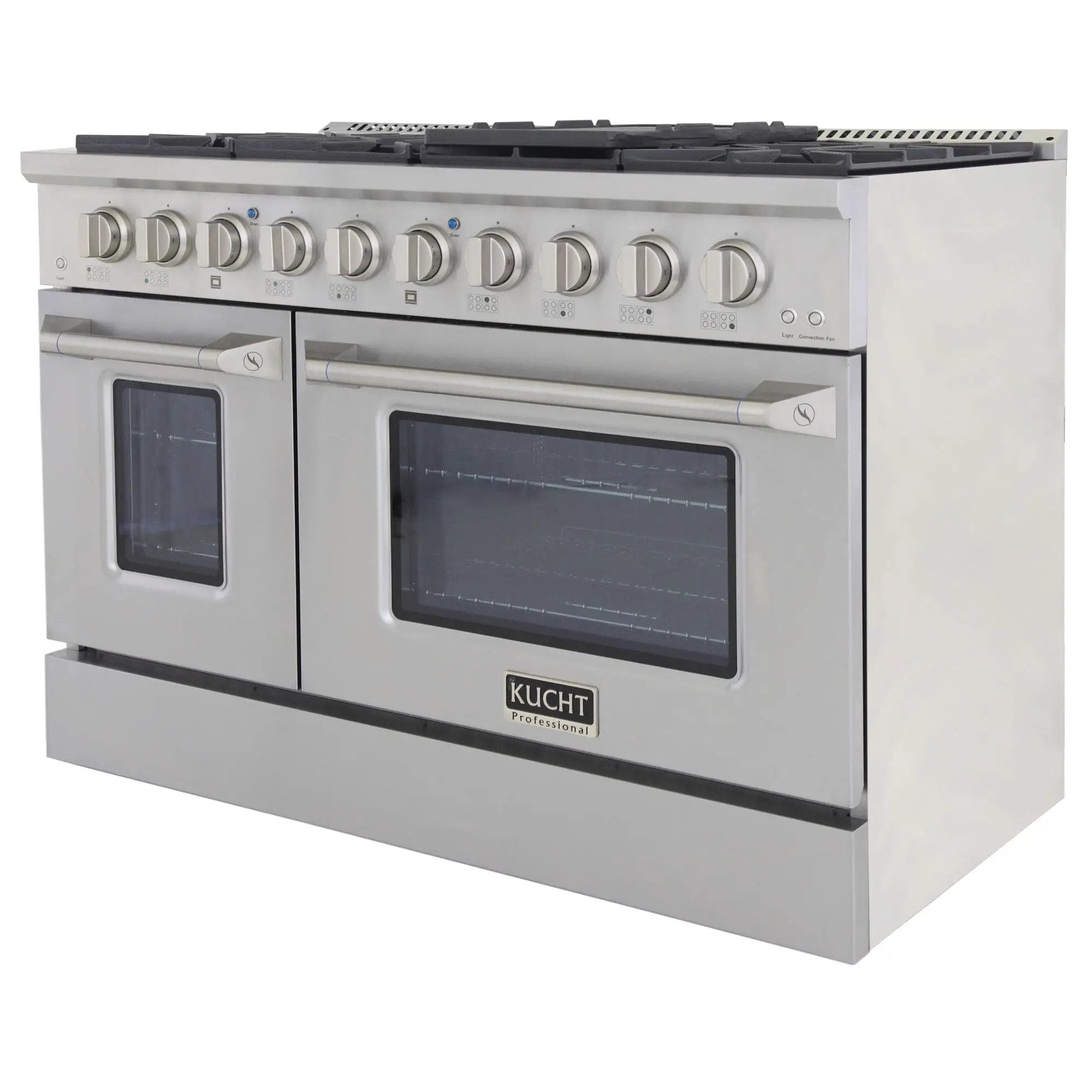 Kucht 48” Pro-Style Kitchen Dual Fuel Range - KDF482/LP-S by Farmhouse Kitchen and Bath