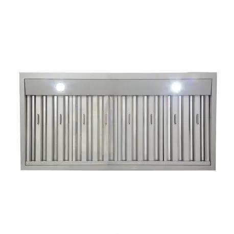 Kucht 48” Professional Stainless Steel, Under Cabinet Hood, KRH4820A by Farmhouse Kitchen and Bath