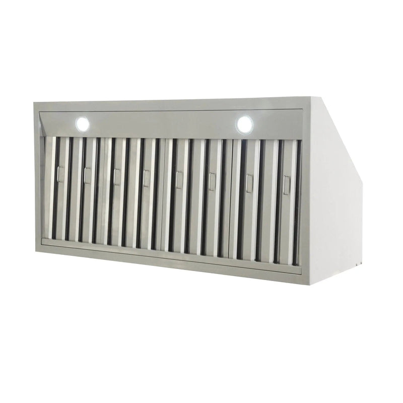 Kucht 48" Wall Mount Range Hood, Stainless Steel, KRH4821A by Farmhouse Kitchen and Bath