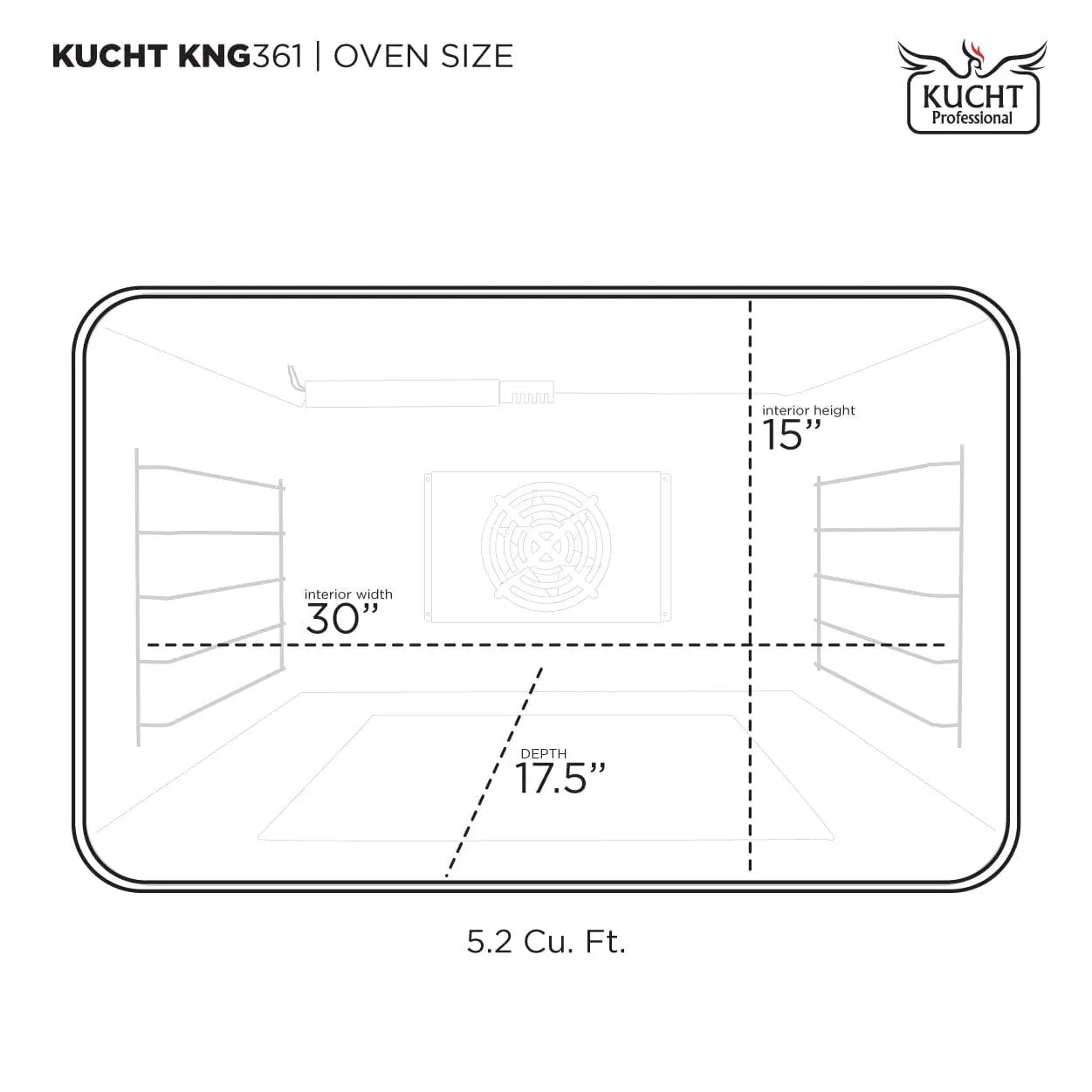Kucht Gemstone™ KED Series KED364 by Farmhouse Kitchen and Bath
