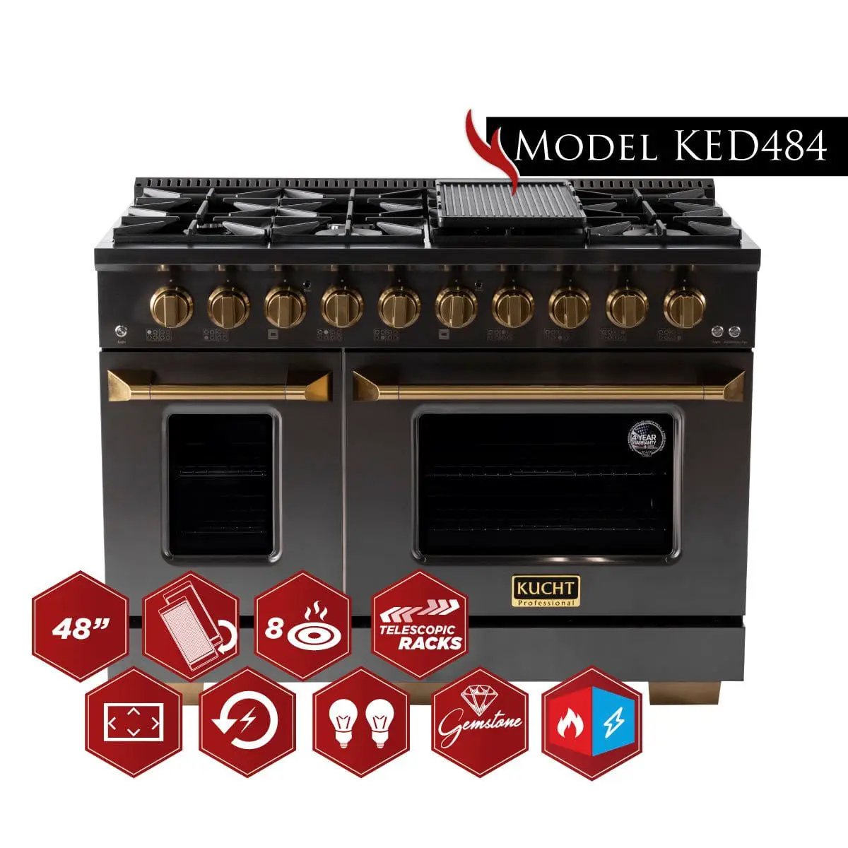 Kucht Gemstone™ KED Series KED484 by Farmhouse Kitchen and Bath