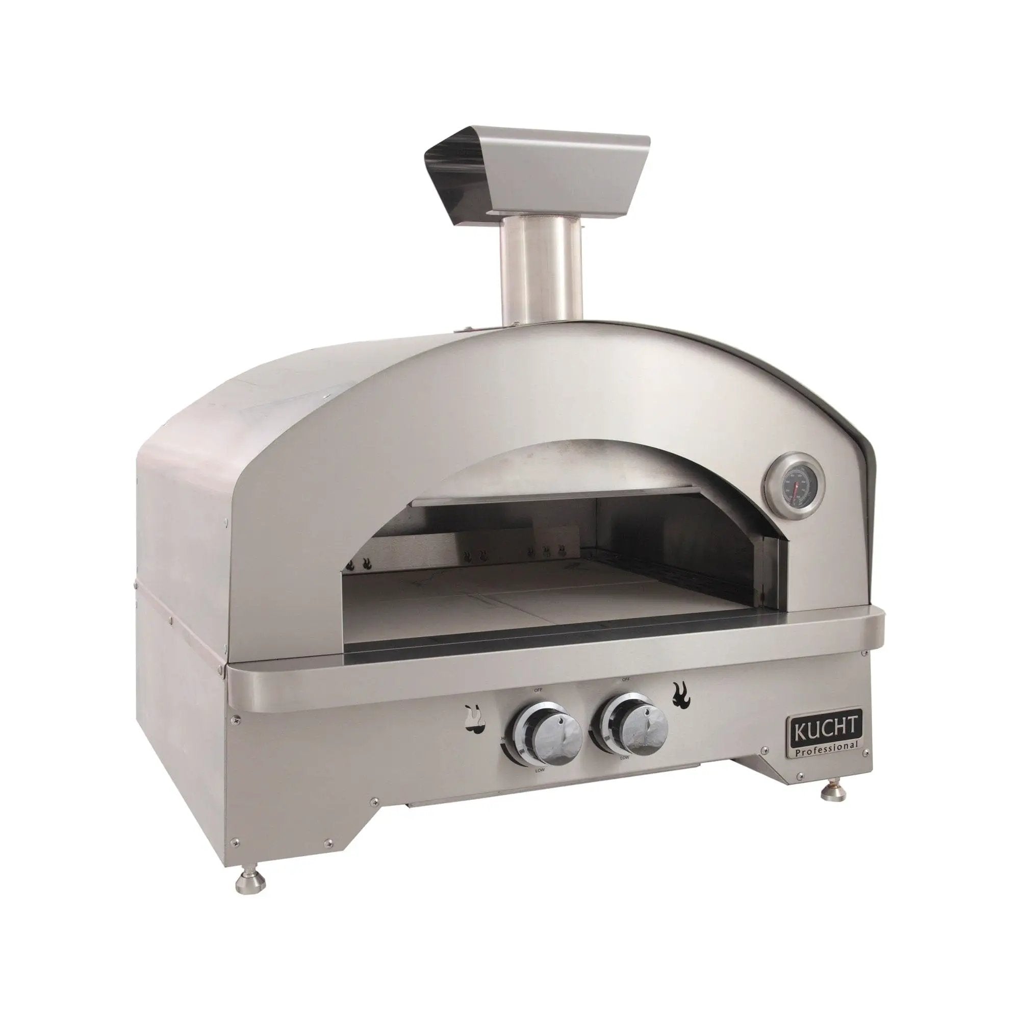 Kucht Napoli | Stainless Steel, Countertop & Gas-powered Pizza Oven by Farmhouse Kitchen and Bath