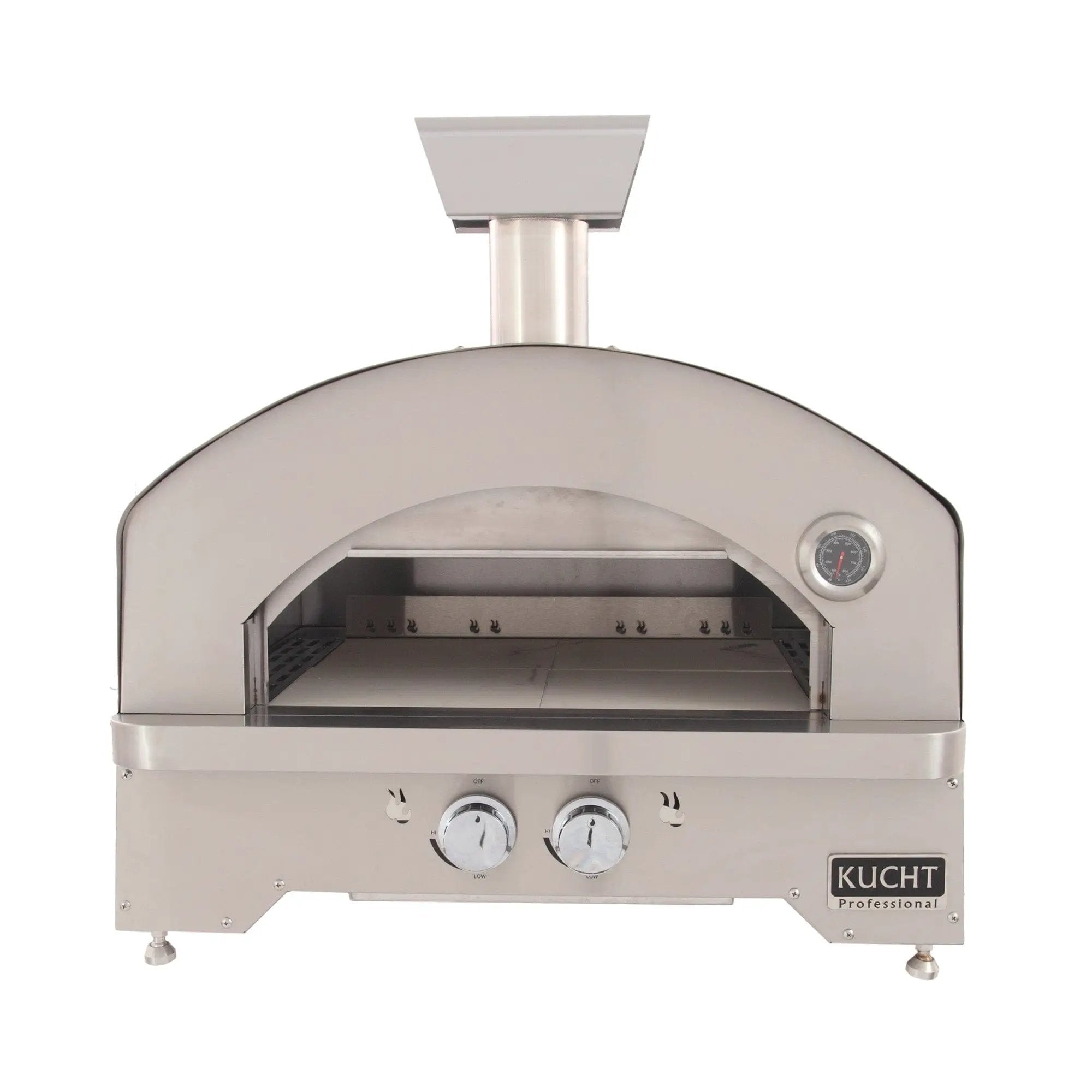Kucht Napoli | Stainless Steel, Countertop & Gas-powered Pizza Oven by Farmhouse Kitchen and Bath
