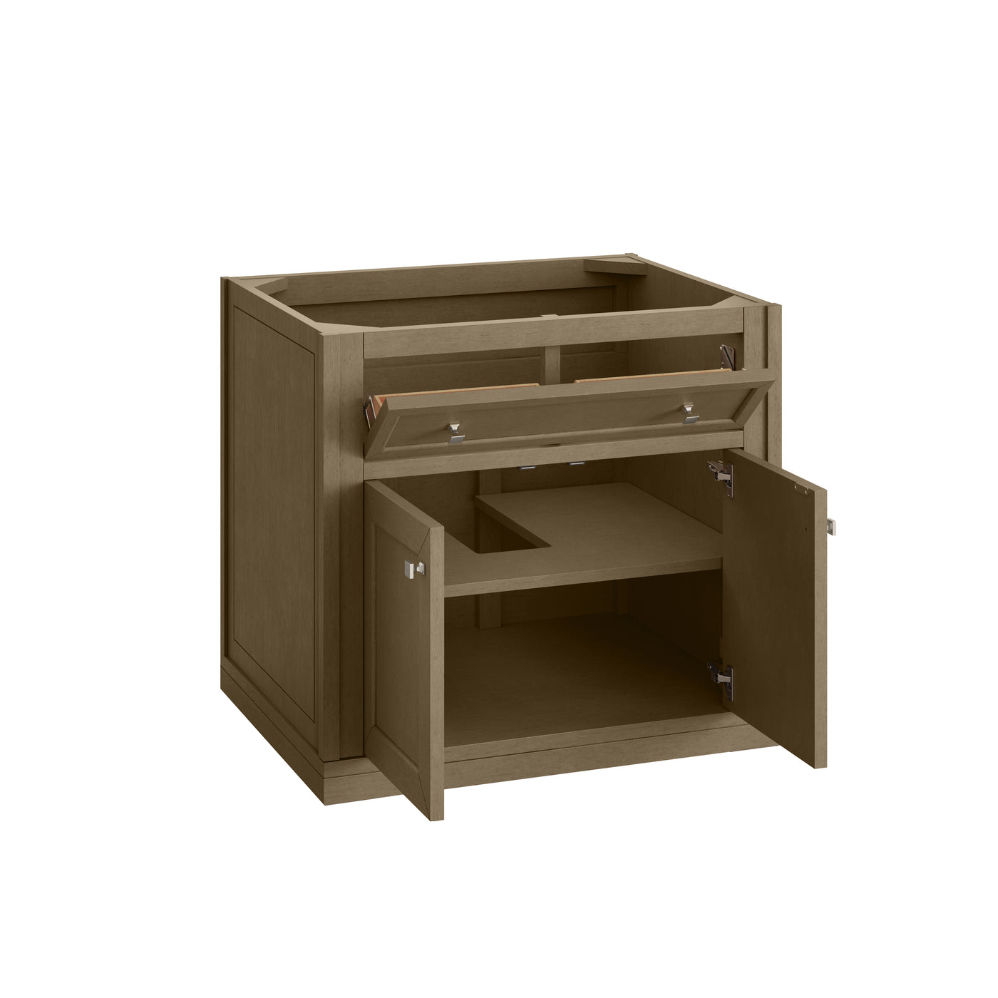 James Martin Chicago 30" Single Bathroom Vanity, Walnut Whisper, view 19