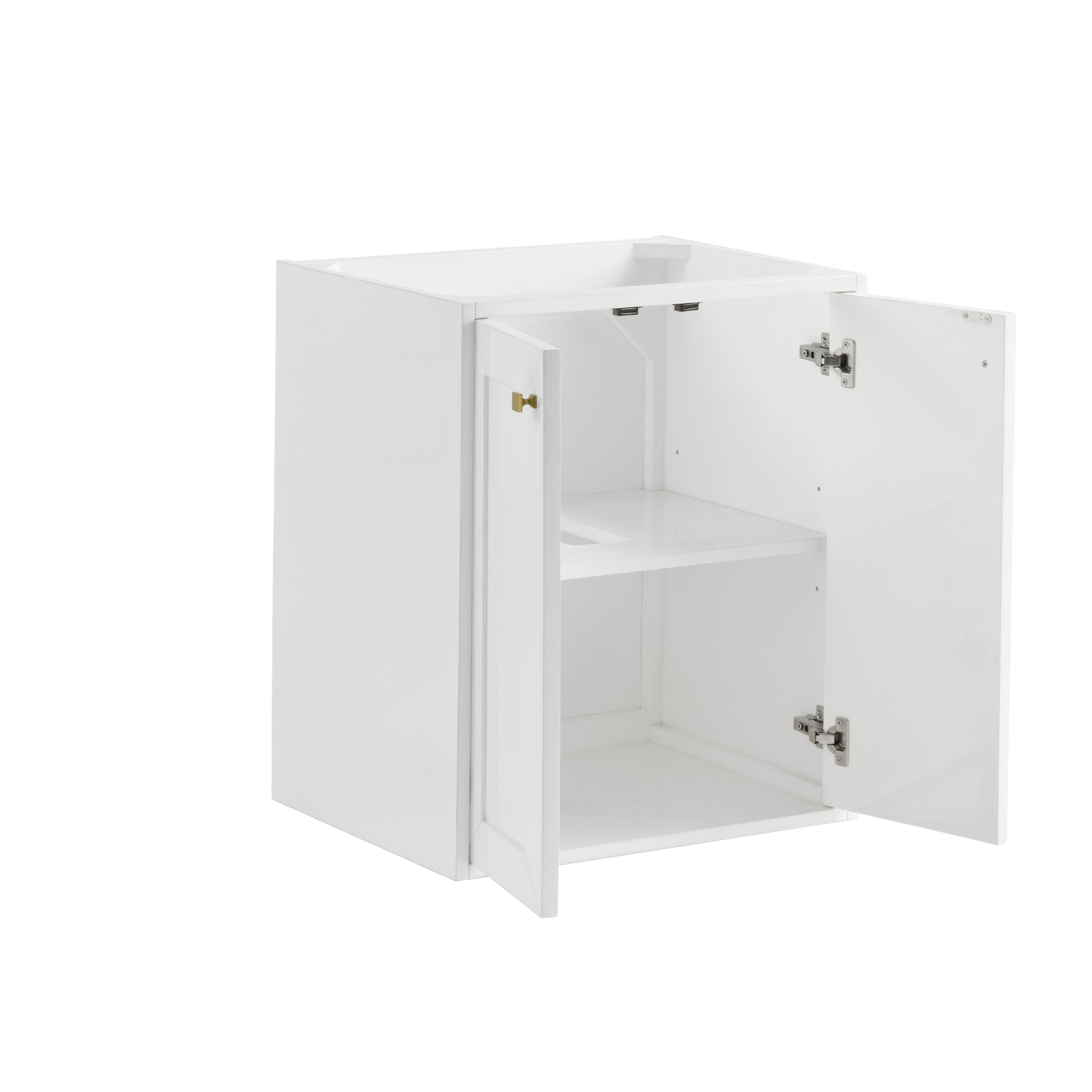James Martin Chianti 24" Single Bathroom Vanity, Glossy White, view 29