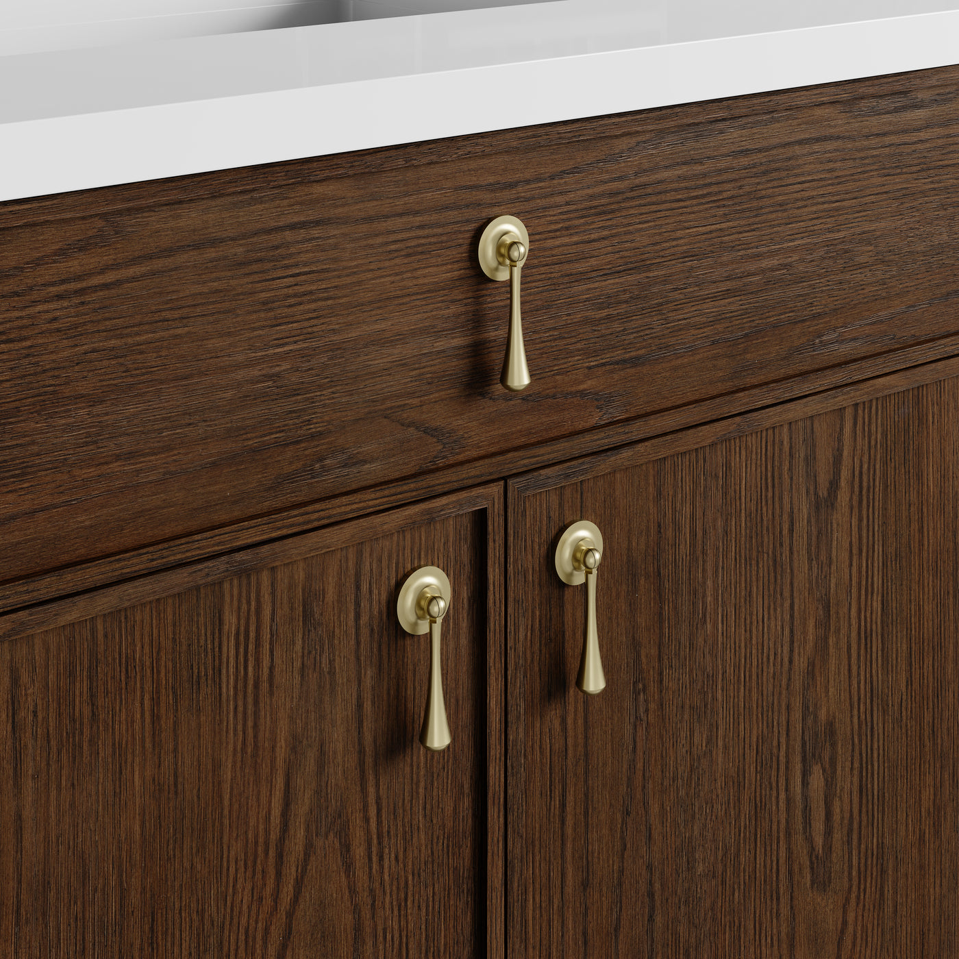 James Martin Kinnsden 36" Single Bathroom Vanity, Sable Oak, view 18
